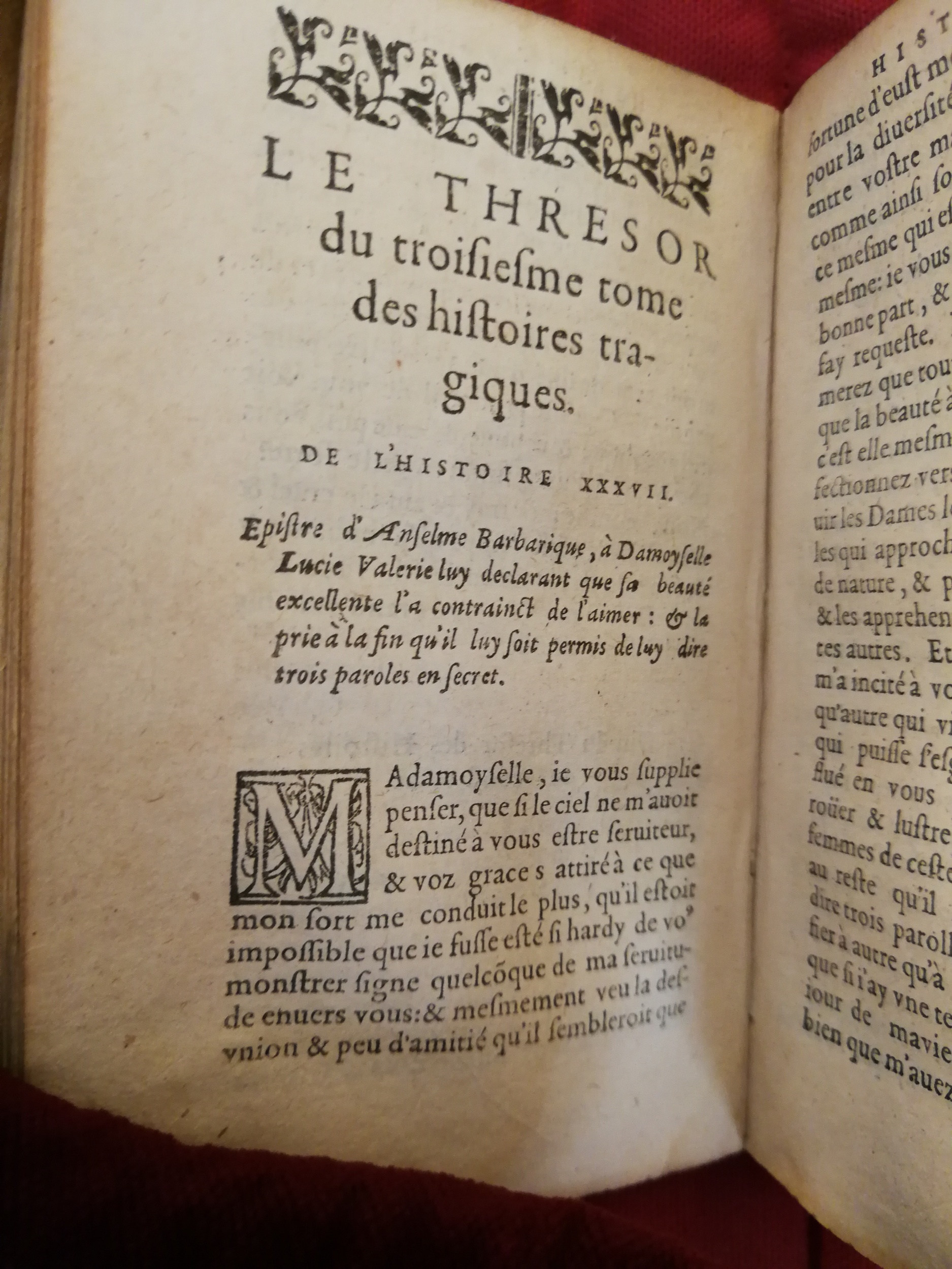 1581 - Pierre Le Voirier et Gervais Mallot - Trésor des histoires tragiques - Bibliothèque Sainte-Geneviève 1581 - Pierre Le Voirier et Gervais Mallot - Trésor des histoires tragiques - Bibliothèque Sainte-Geneviève