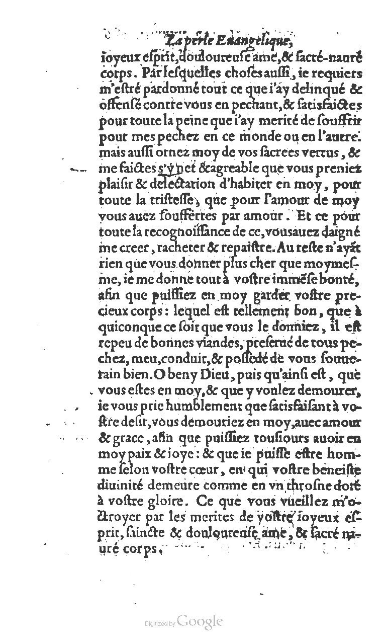 1602 - Veuve G. de la Noüe - Perle évangélique, Trésor incomparable de la sapience divine - UGent