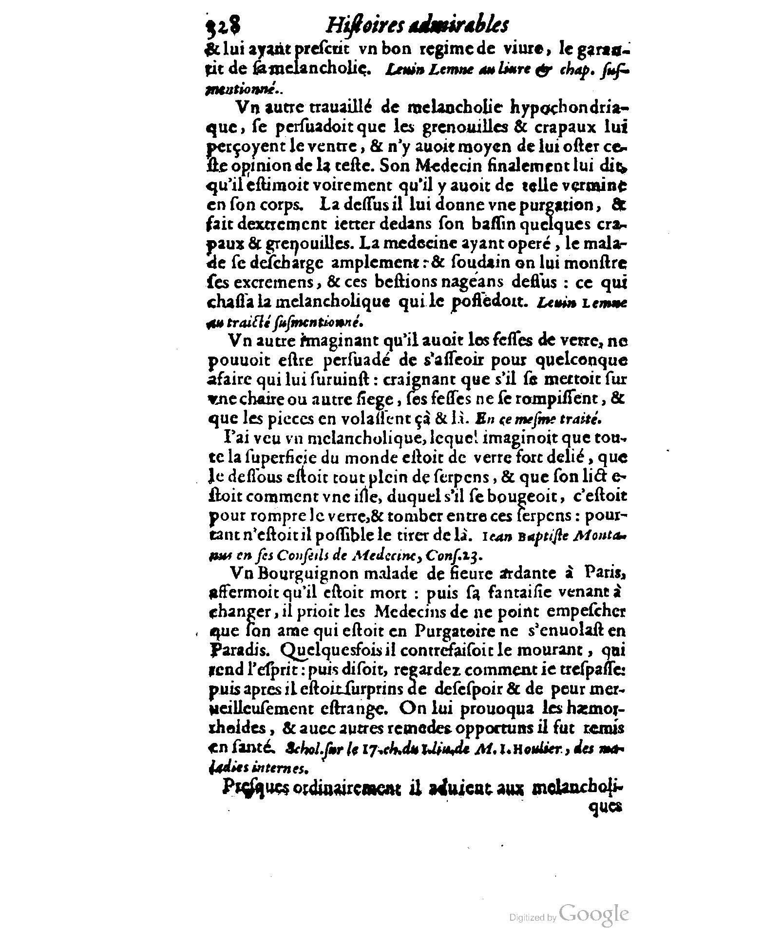 1620 - Samuel Crespin - Trésor d’histoires admirables et mémorables - BCU Lausanne
