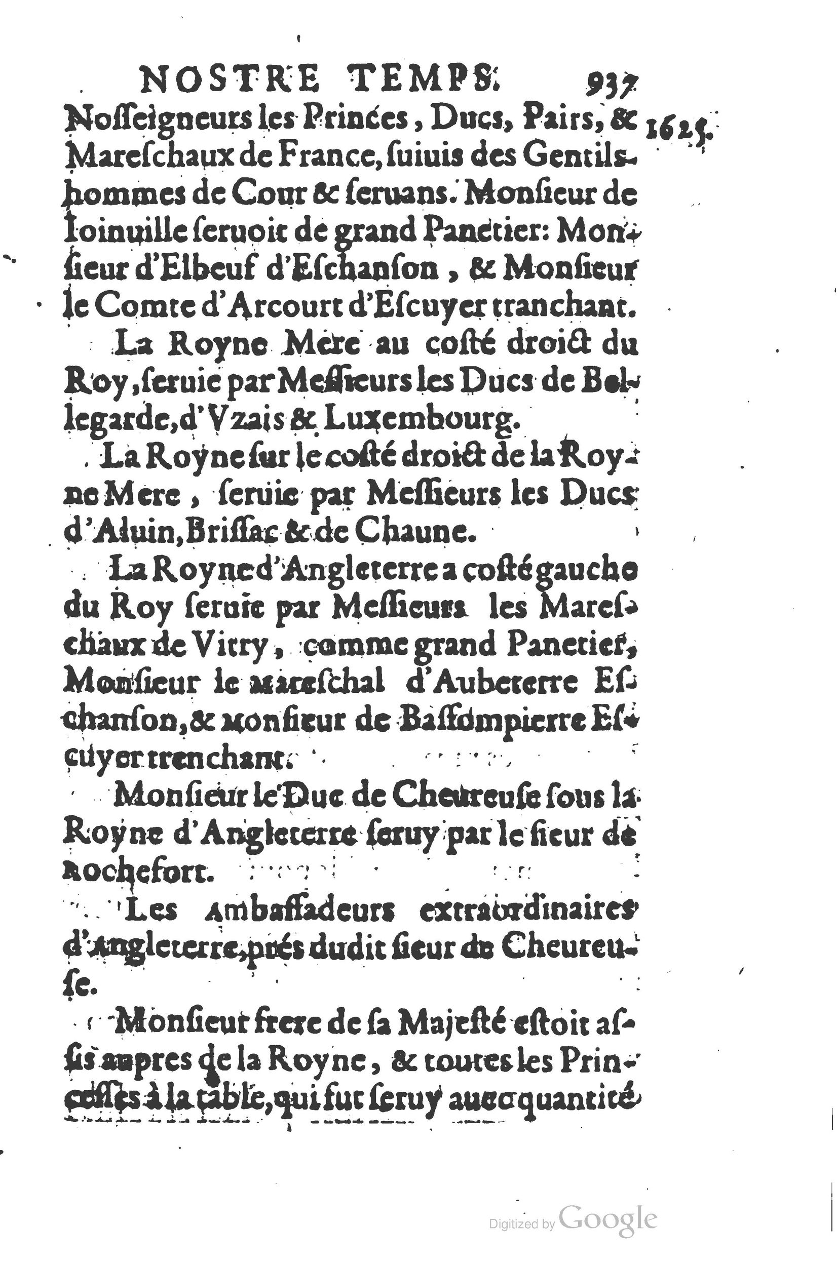 1626 - Joseph Bouillerot - Trésor de l’histoire générale de notre temps - BSB Munich 1626 - Joseph Bouillerot - Trésor de l’histoire générale de notre temps - BSB Munich
