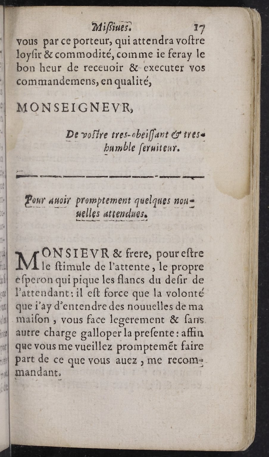 1624 - Jacques Cailloué - Secrétaire des secrétaires ou le Trésor de la plume française - BnF
