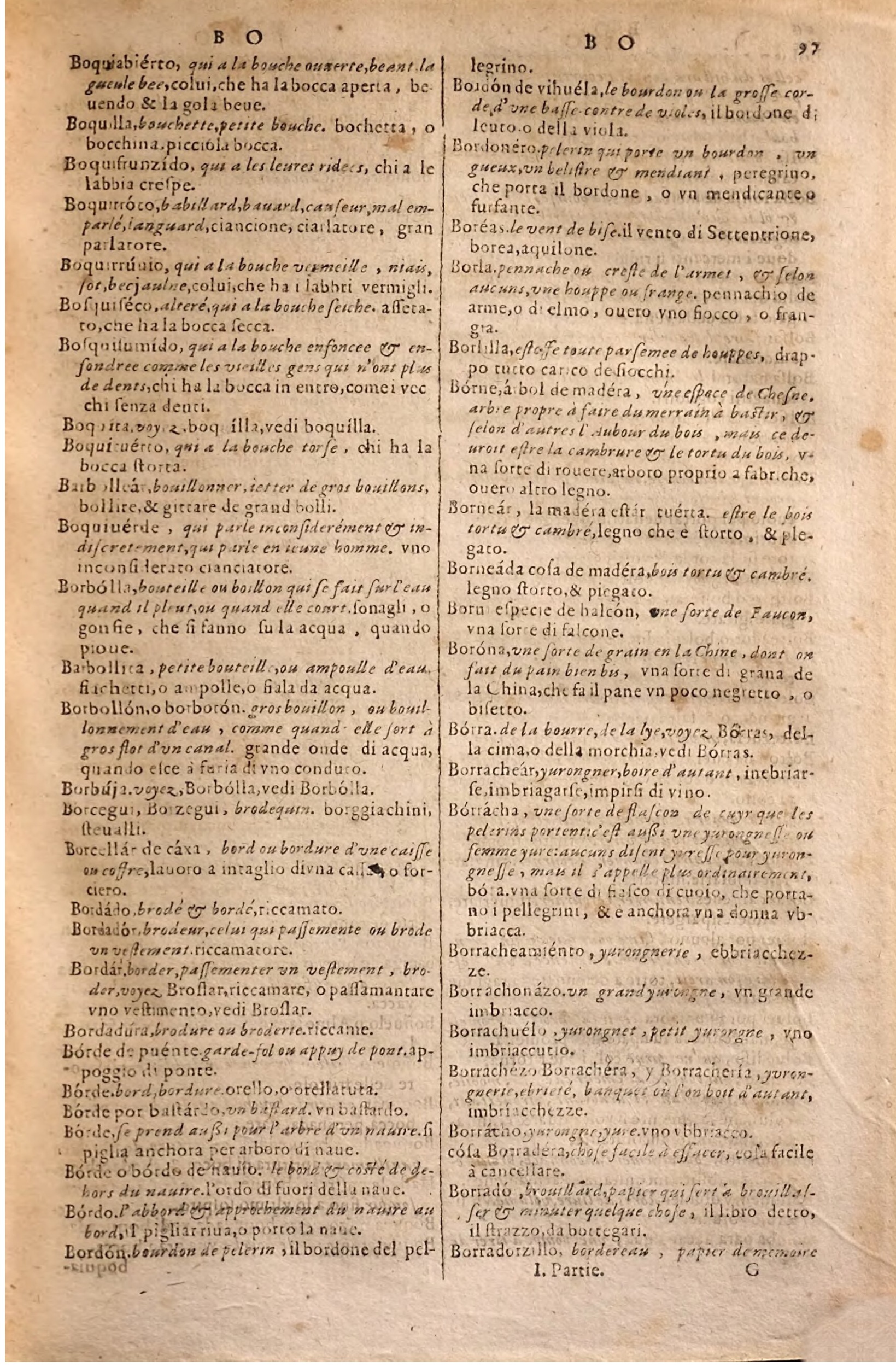 1627 - Jacques Crespin - Trésor des trois langues - Regensburg