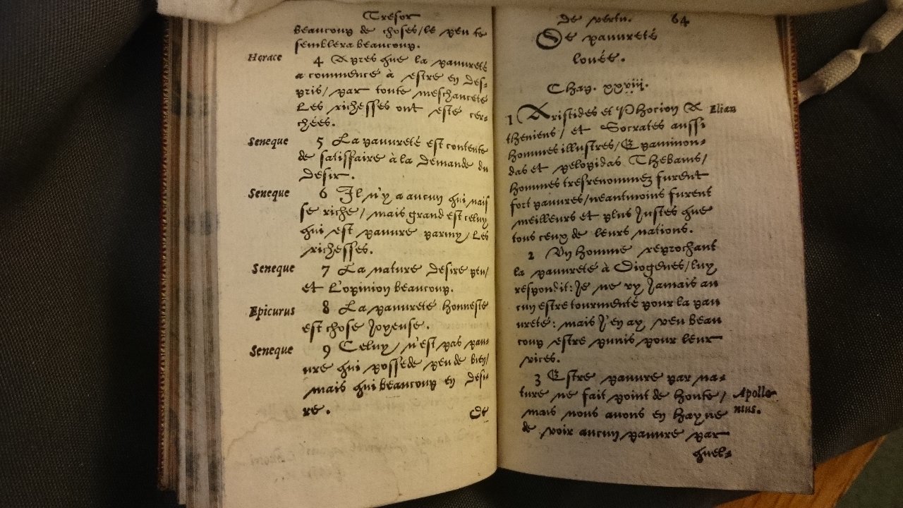 1560 - Jean Bellère - Trésor de vertu - British Library