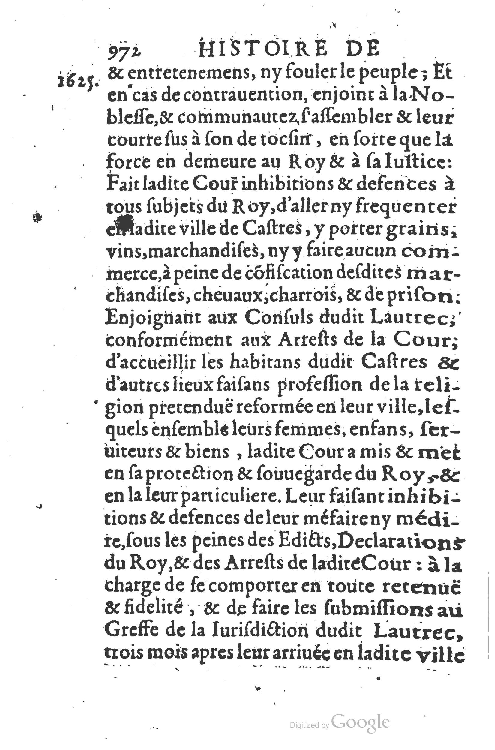 1626 - Joseph Bouillerot - Trésor de l’histoire générale de notre temps - BSB Munich