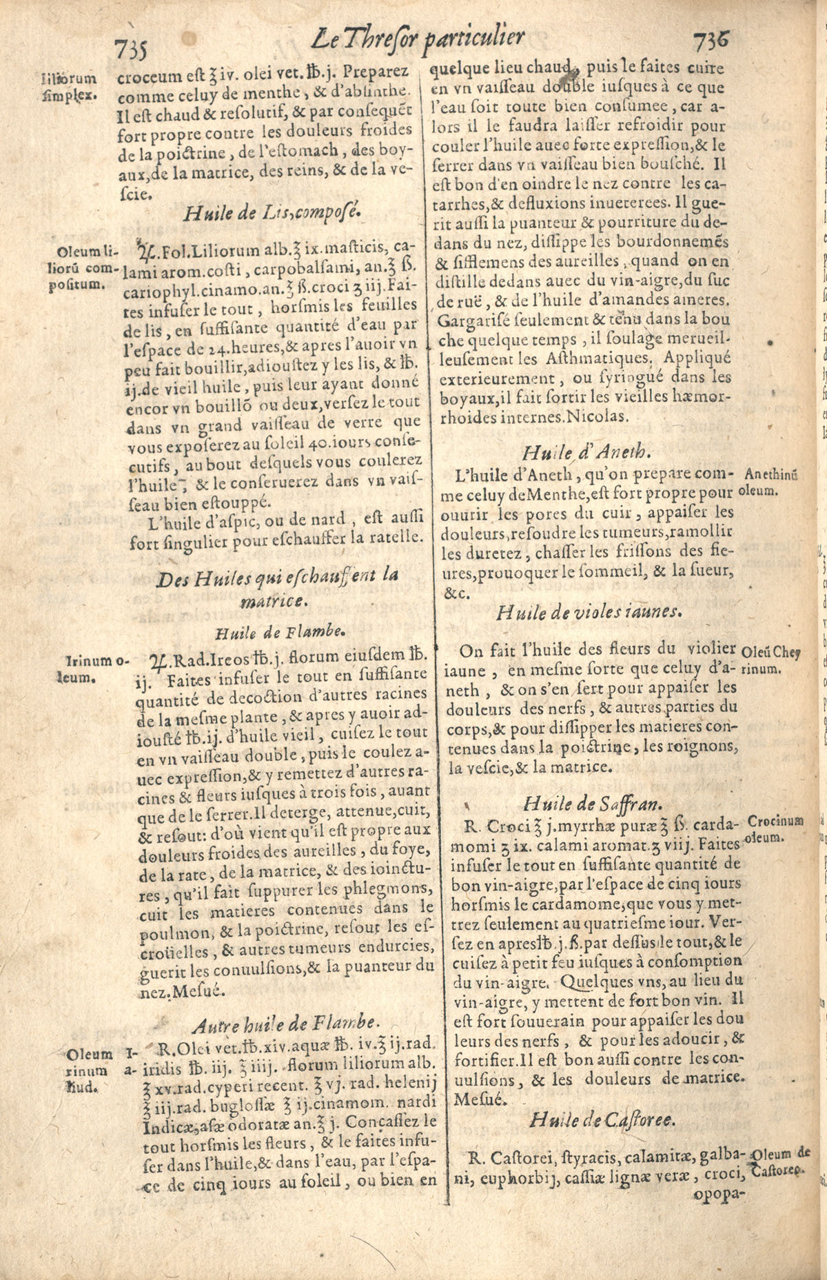 1610 - Étienne Gamonet - Grand Trésor ou dispensaire - CESR Tours