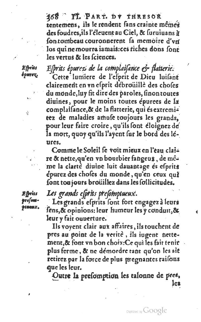 1610 - Louis Coste - Trésor de l’éloquence française (Seconde partie) - BM Lyon