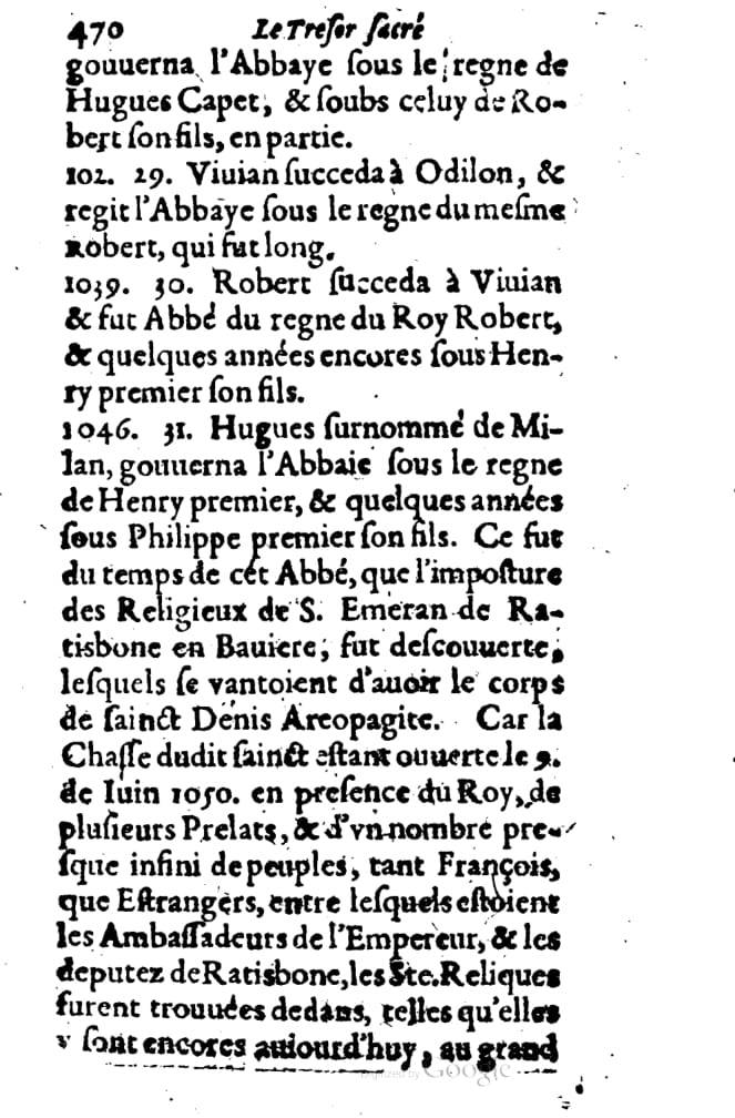 1636 - Jean Billaine - Trésor sacré ou inventaire des saintes reliques - British Library