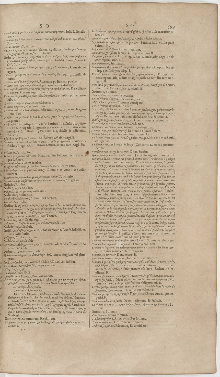 1606 - David Douceur - Trésor de la langue française - BnF