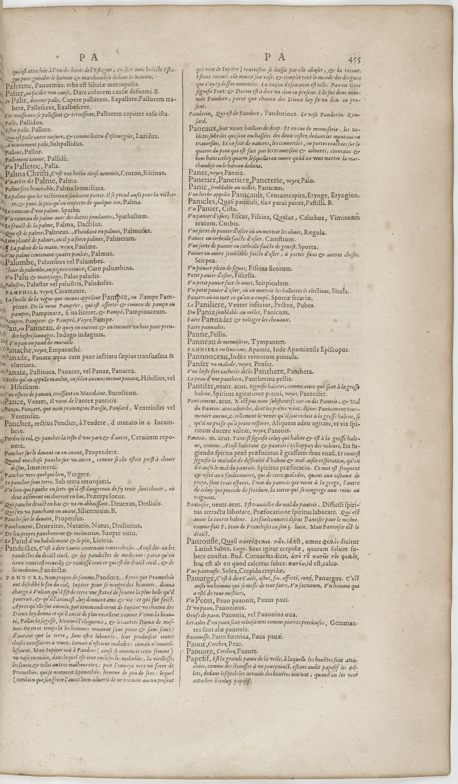 1606 - David Douceur - Trésor de la langue française - BnF