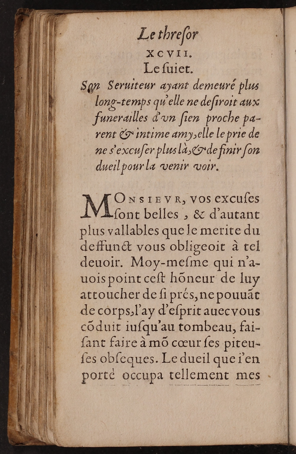 1597 - Matthieu Guillemot - Trésor d’amour - BnF Arsenal