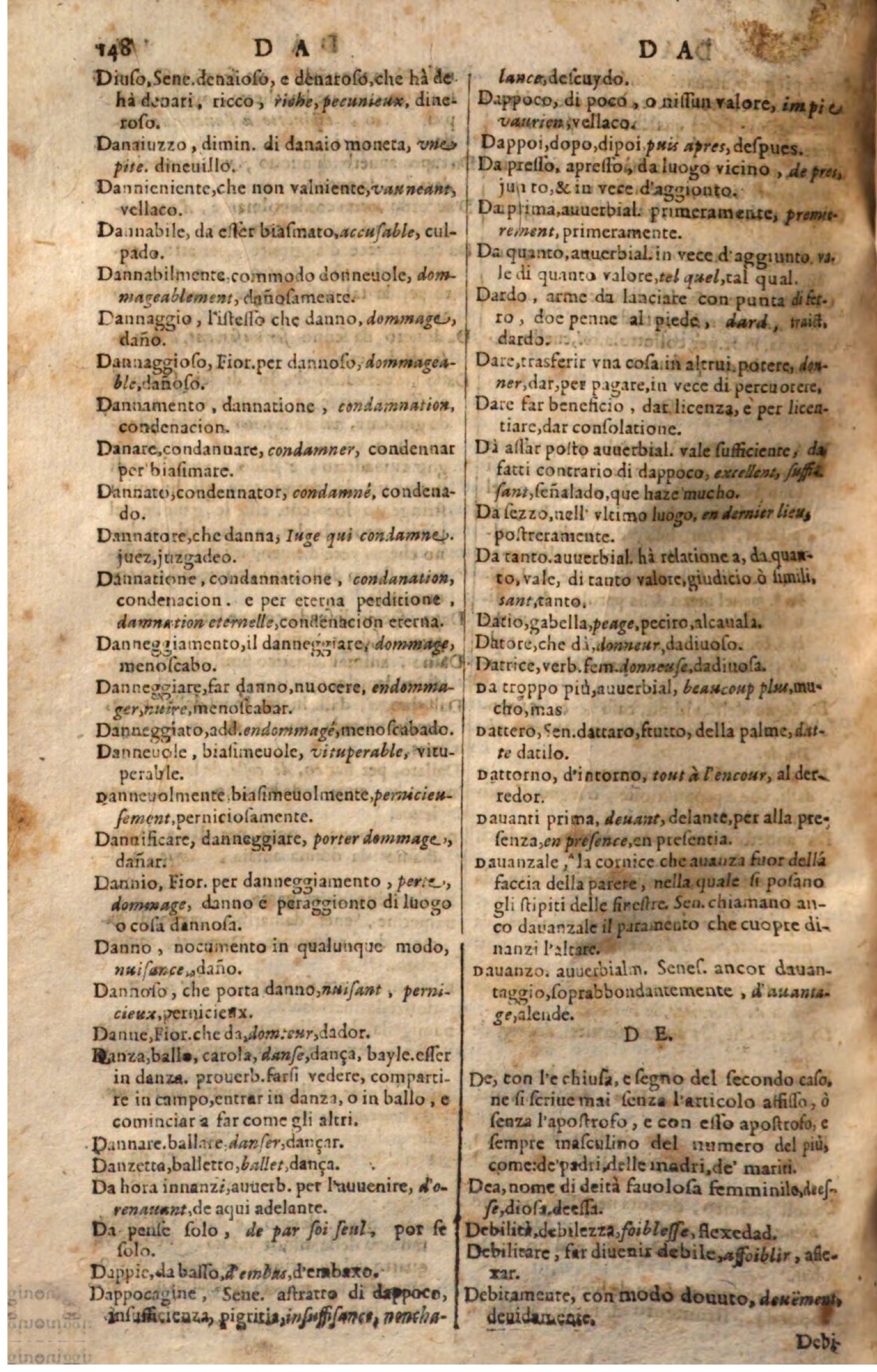 1644 - Jacques Crespin - Trésor des trois langues - Passau 1644 - Jacques Crespin - Trésor des trois langues - Passau