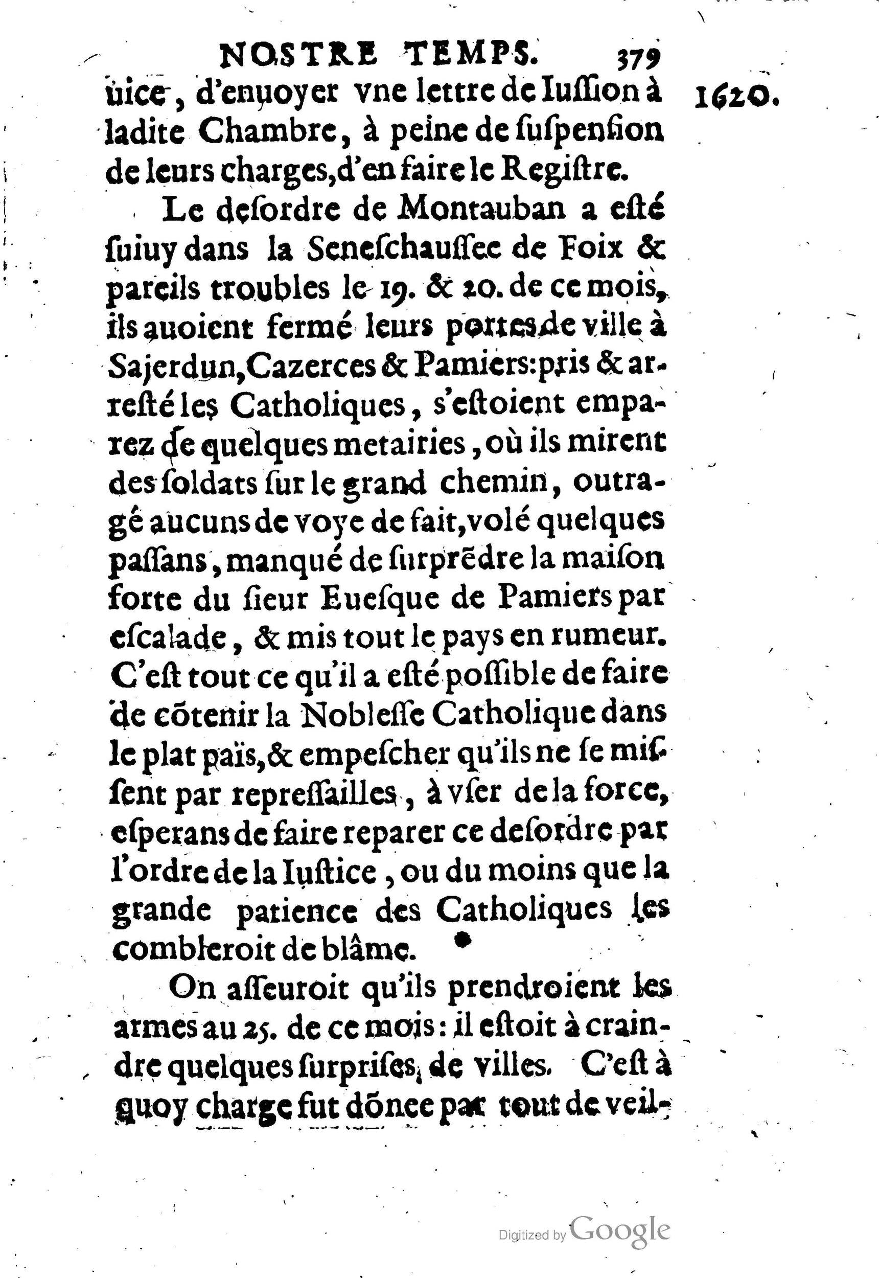 1623 - Joseph Bouillerot - Trésor de l’histoire générale de notre temps - BM Lyon 1623 - Joseph Bouillerot - Trésor de l’histoire générale de notre temps - BM Lyon