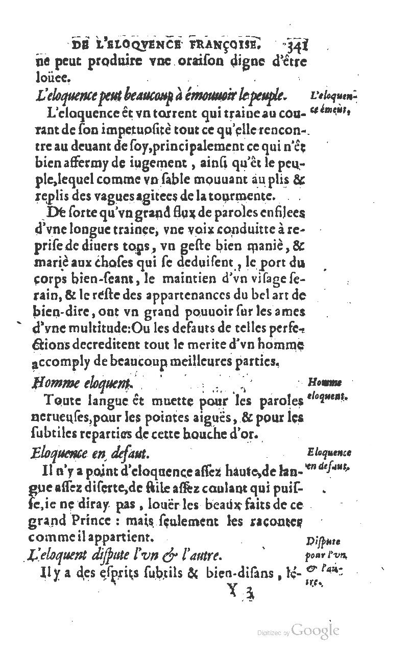1610 - Louis Coste - Trésor de l’éloquence française (Seconde partie) - BM Lyon
