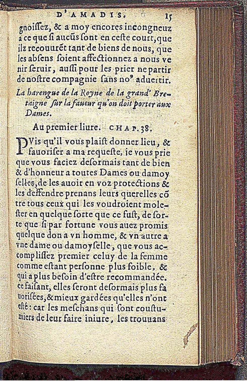 1573 - Olivier de Harsy - Trésor des Amadis - Edimbourg
