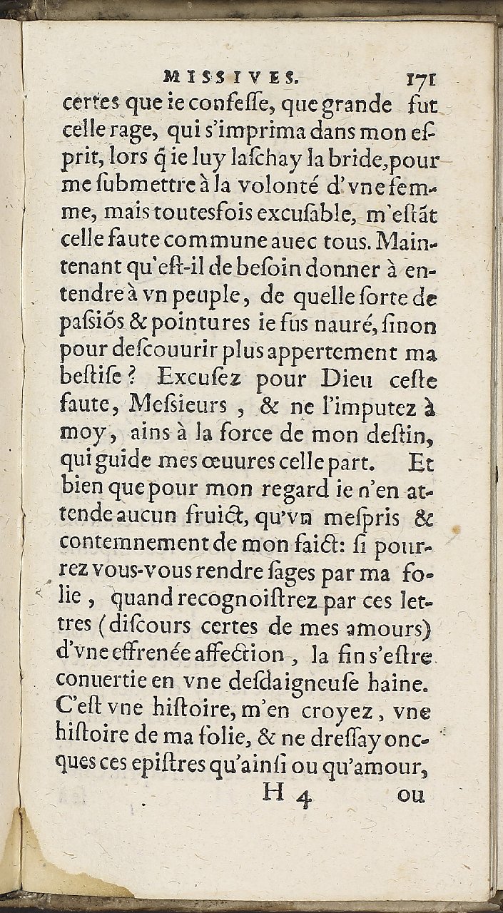 1597 - Jean Osmont - Trésor des secrétaires - Brno