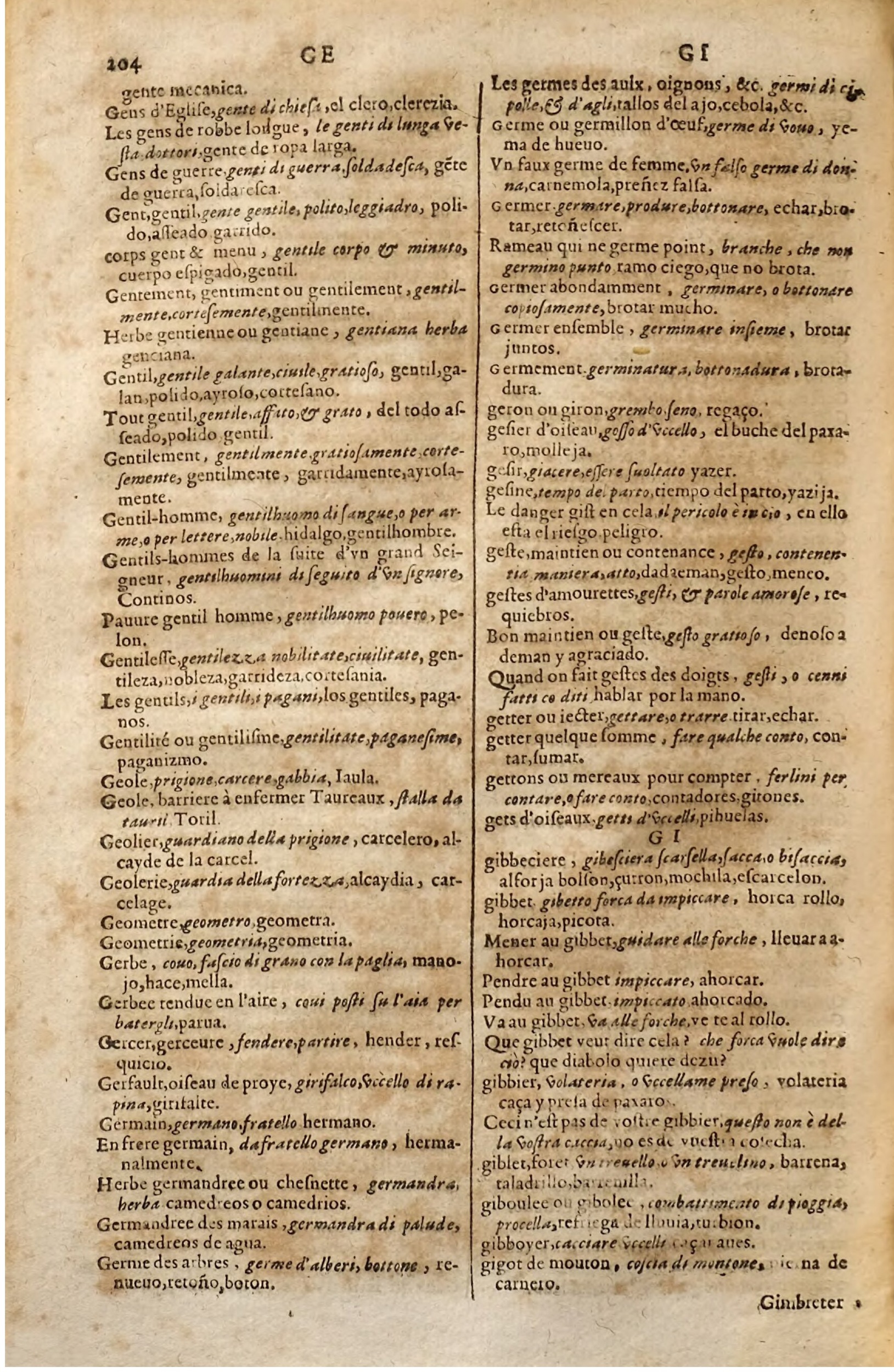 1627 - Jacques Crespin - Trésor des trois langues (Seconde partie) - Regensburg