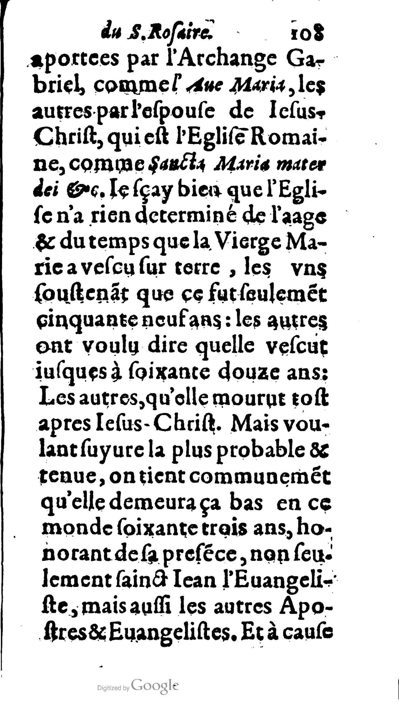 1604 - Jean Le Bouc - Trésor des indulgences du Saint Rosaire - BM Lyon 1604 - Jean Le Bouc - Trésor des indulgences du Saint Rosaire - BM Lyon