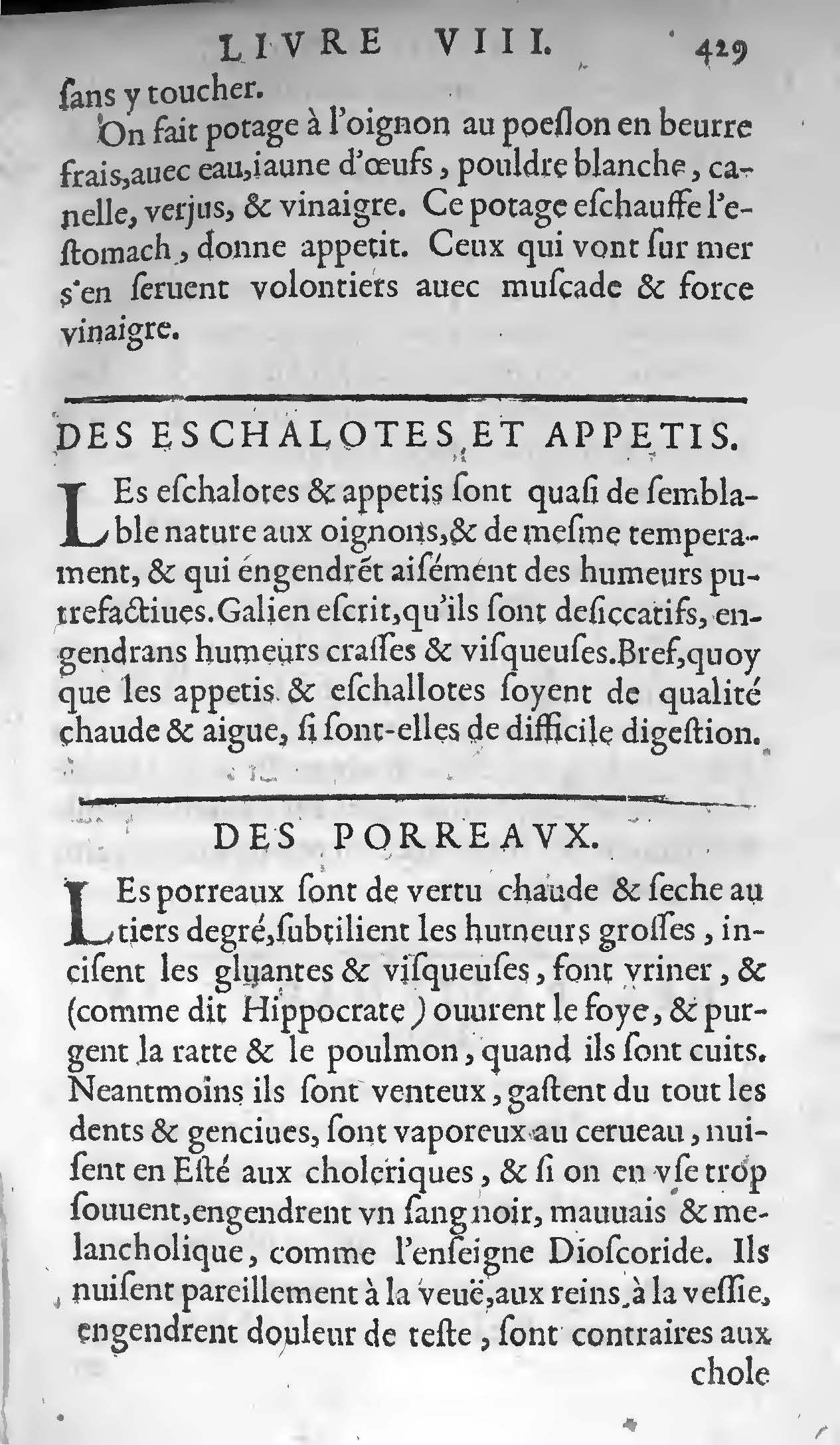 1607 - Étienne Servain et Jean Antoine Huguetan - Trésor de santé ou ménage de la vie humaine - BIU Santé