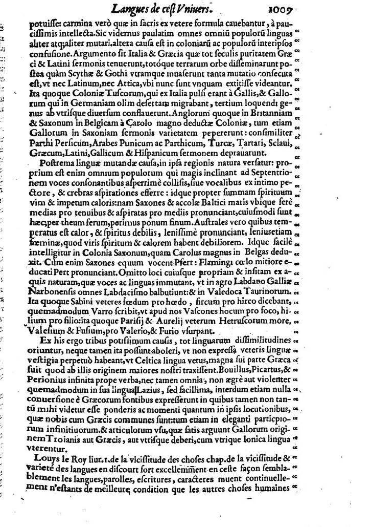 1613 - Matthieu Berjon - Trésor de l’histoire des langues de cet univers - BM Lyon