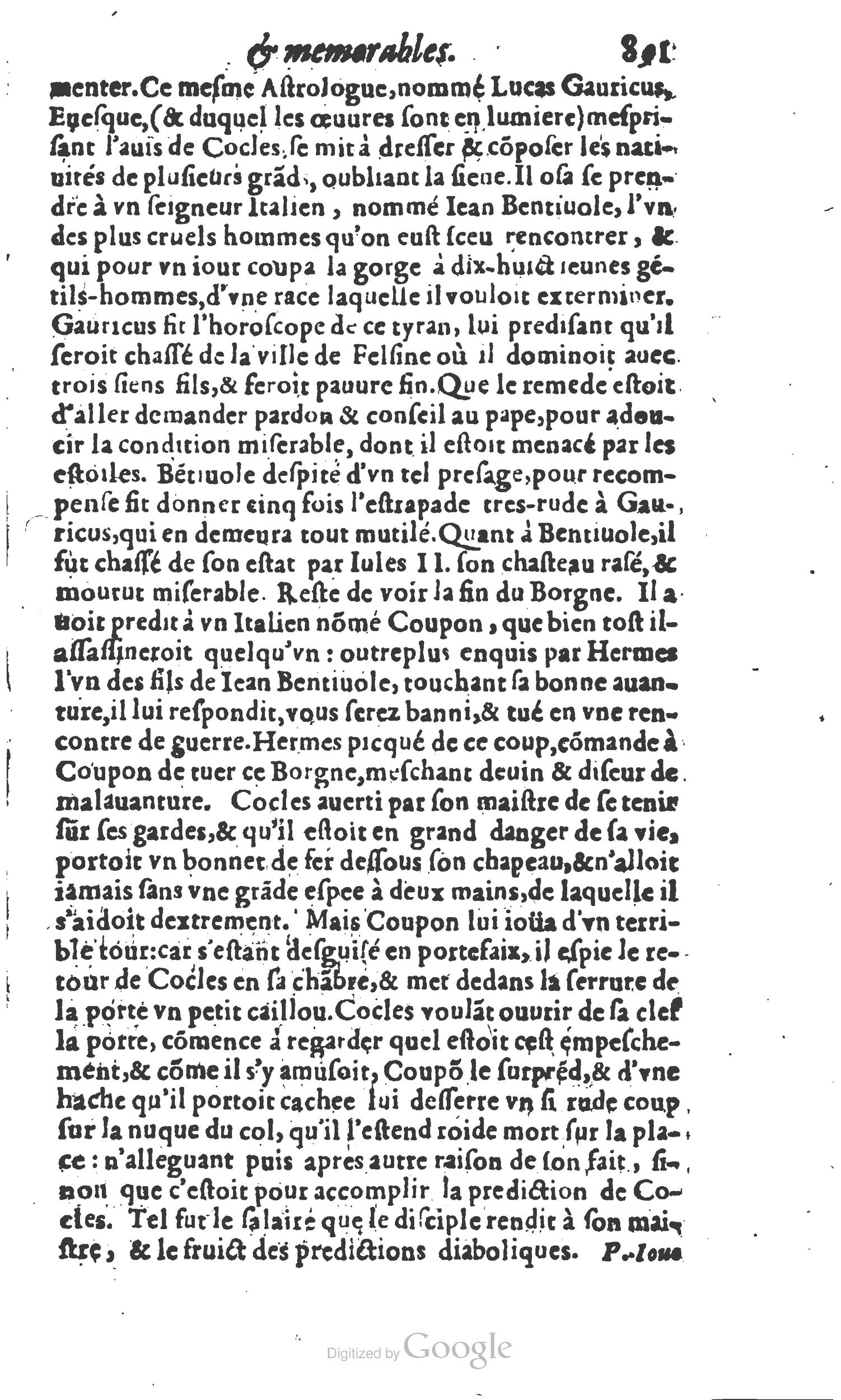1610 - Paul Marceau - Trésor d’histoires admirables et mémorables - Princeton 1610 - Paul Marceau - Trésor d’histoires admirables et mémorables - Princeton