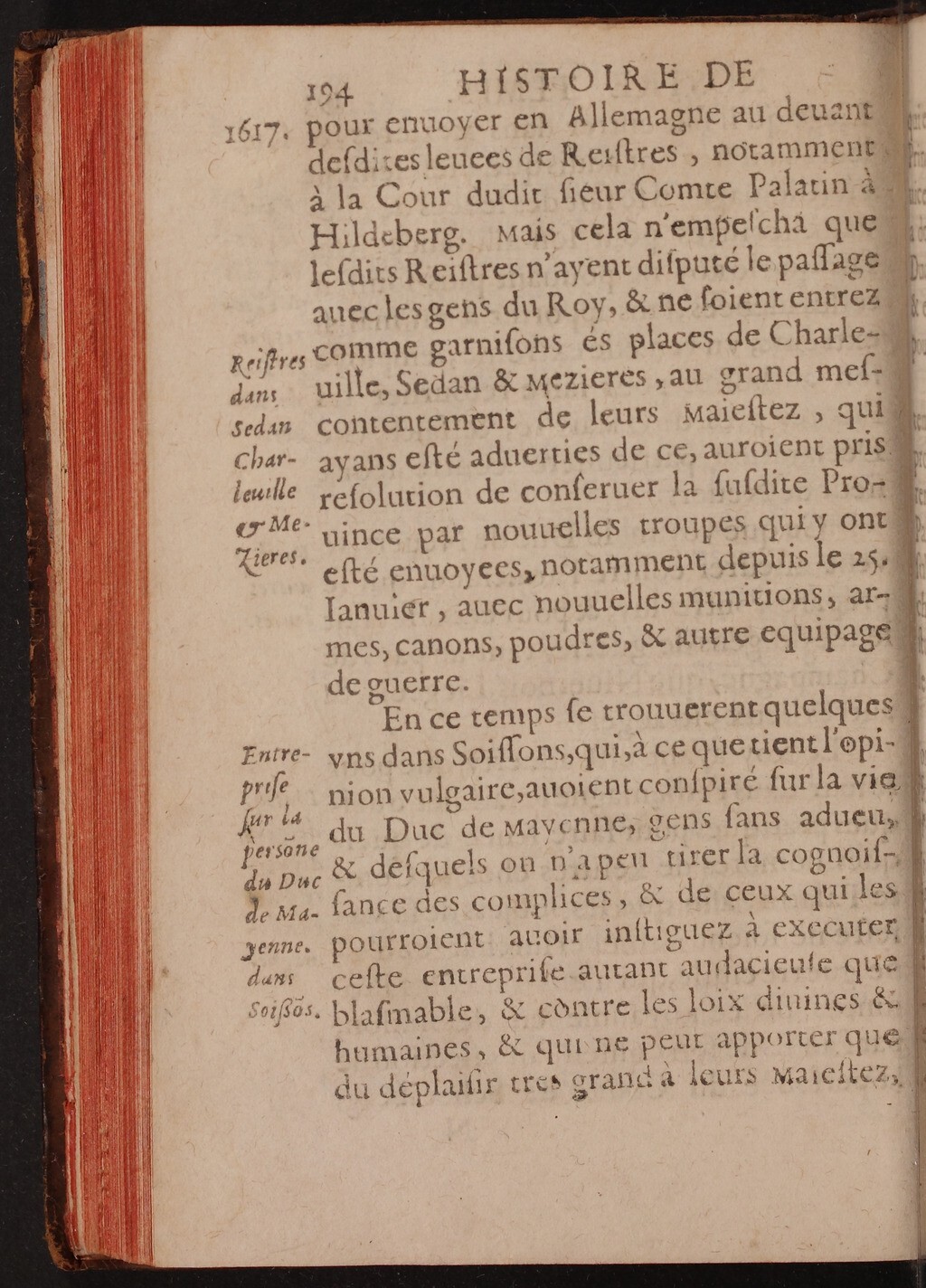 1624 - Joseph Bouillerot - Trésor de l’histoire générale de notre temps - BnF Arsenal 1624 - Joseph Bouillerot - Trésor de l’histoire générale de notre temps - BnF Arsenal