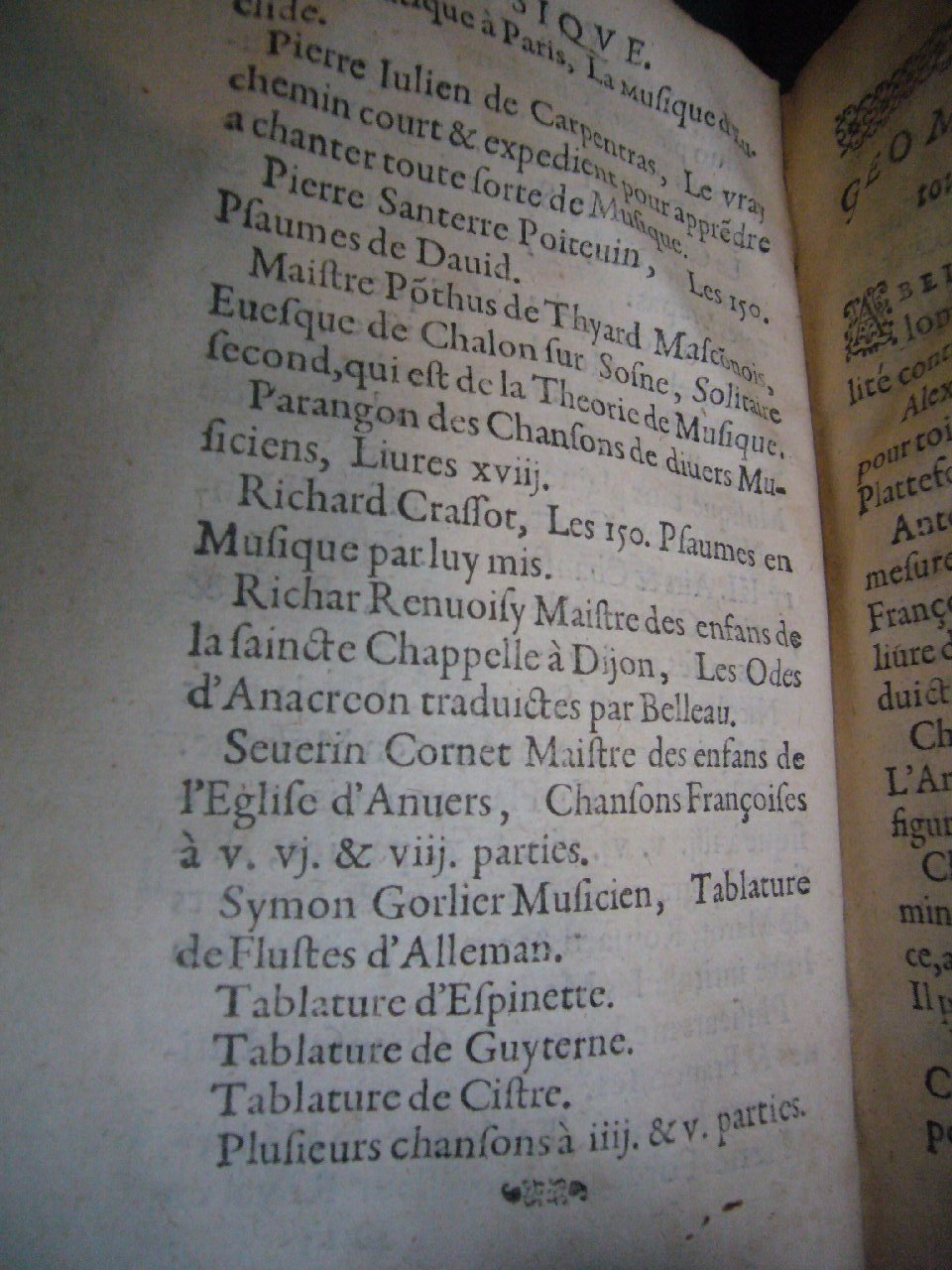 1602 - François Jacquin - Trésor des bons esprits français - BnF Arsenal