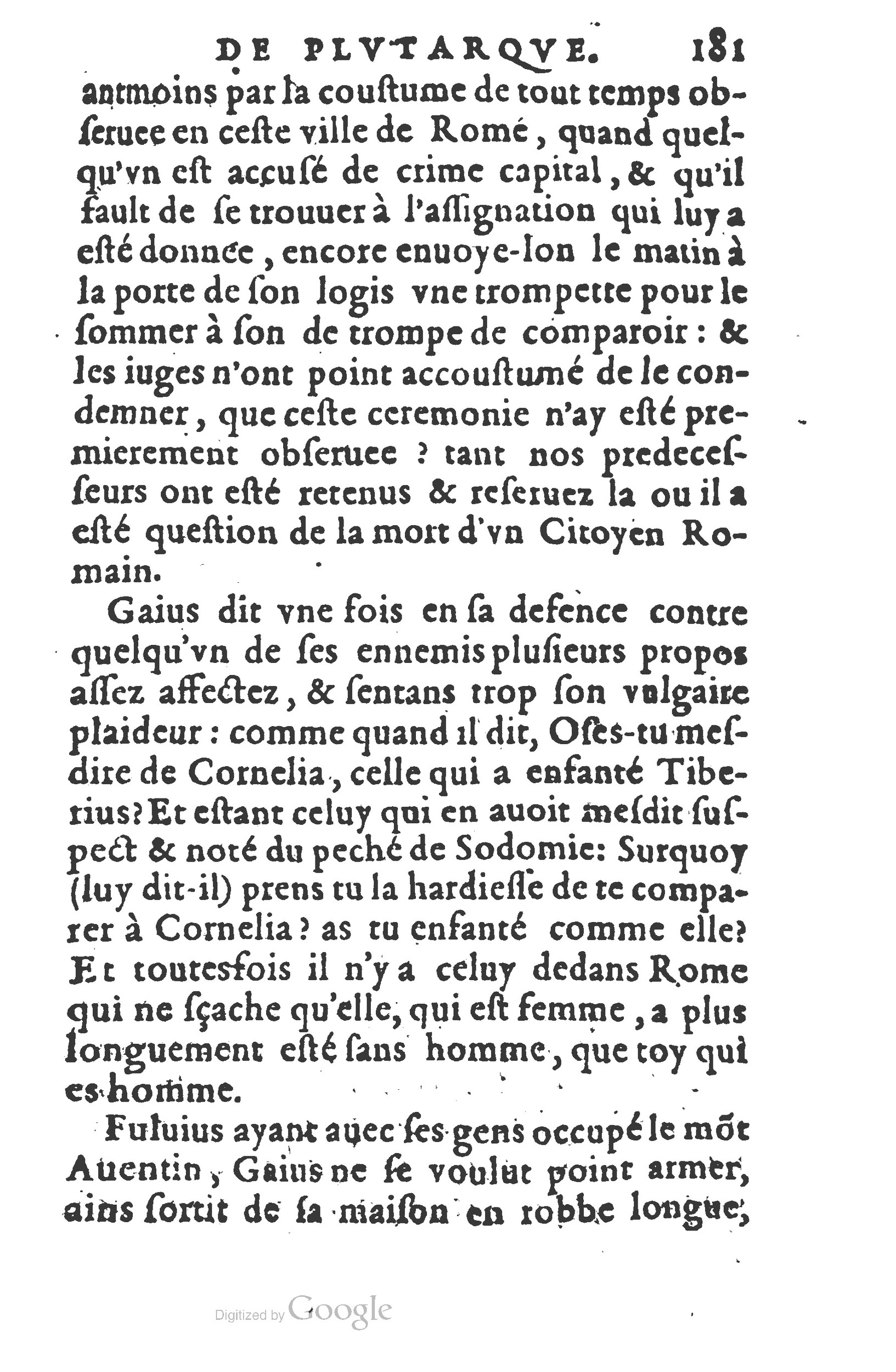1577 - Claude Micard - Trésor des vies de Plutarque - BSB Munich