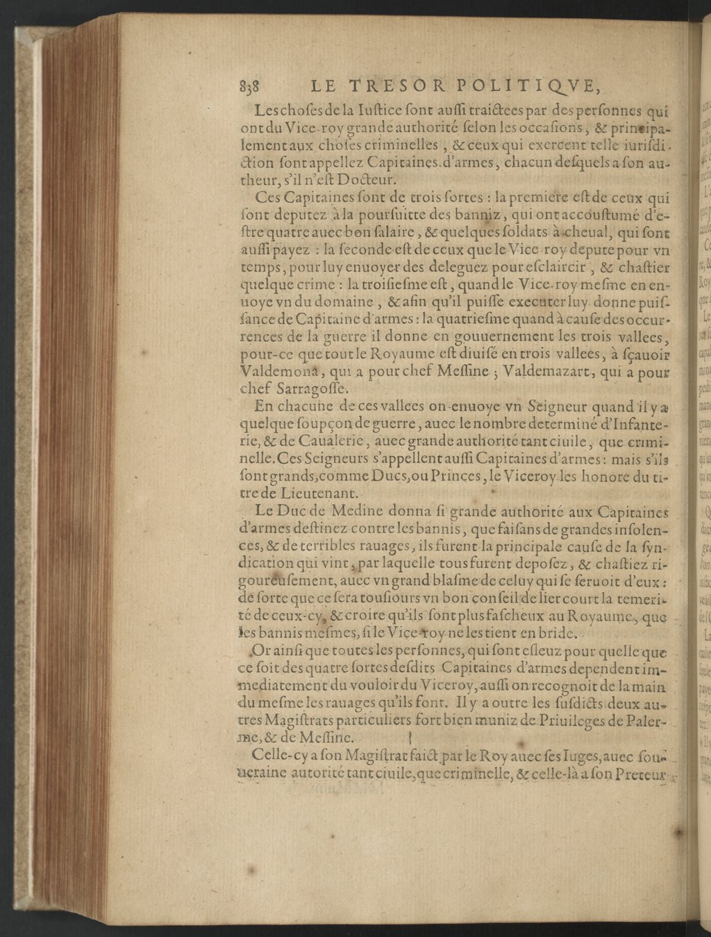 1608 - Nicolas Du Fossé - Trésor politique - BnF Tolbiac