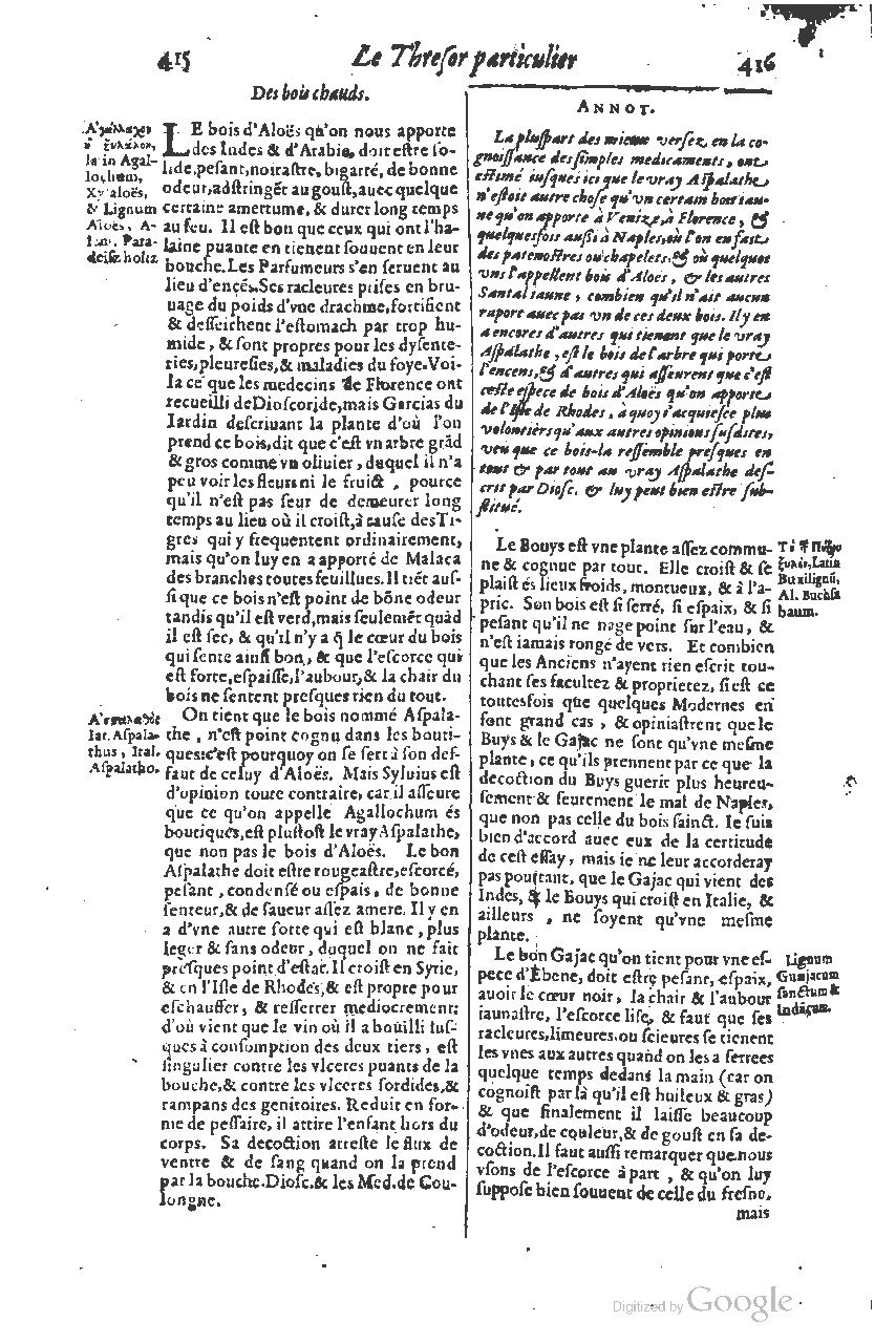 1616 - Étienne Gamonet - Grand trésor ou dispensaire - BSB Munich