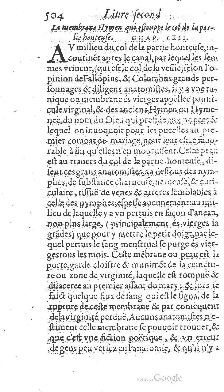 1585 - Jacques du Puis - Trésor des remèdes secrets pour les maladies des femmes - BnF 1585 - Jacques du Puis - Trésor des remèdes secrets pour les maladies des femmes - BnF