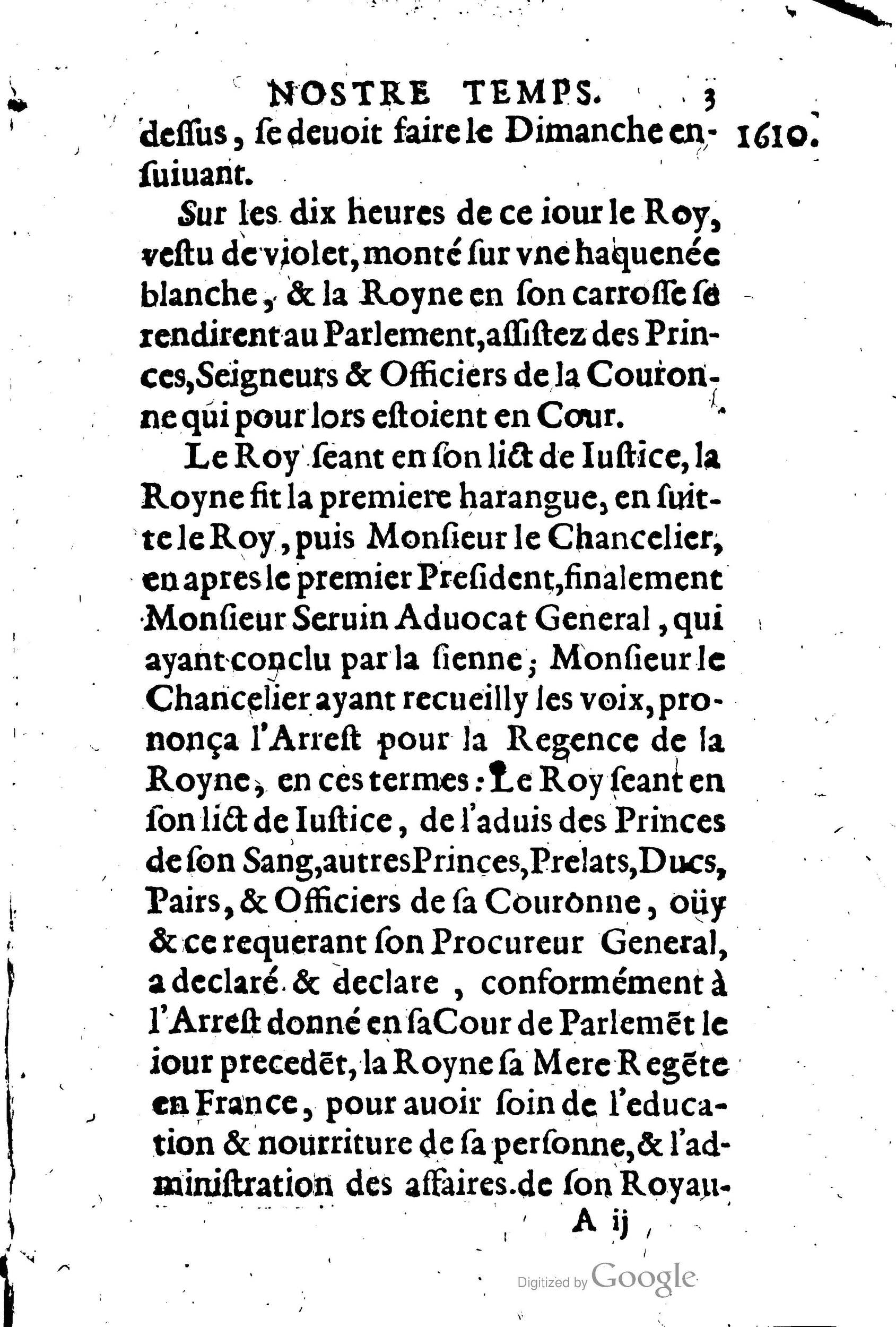 1623 - Joseph Bouillerot - Trésor de l’histoire générale de notre temps - BM Lyon