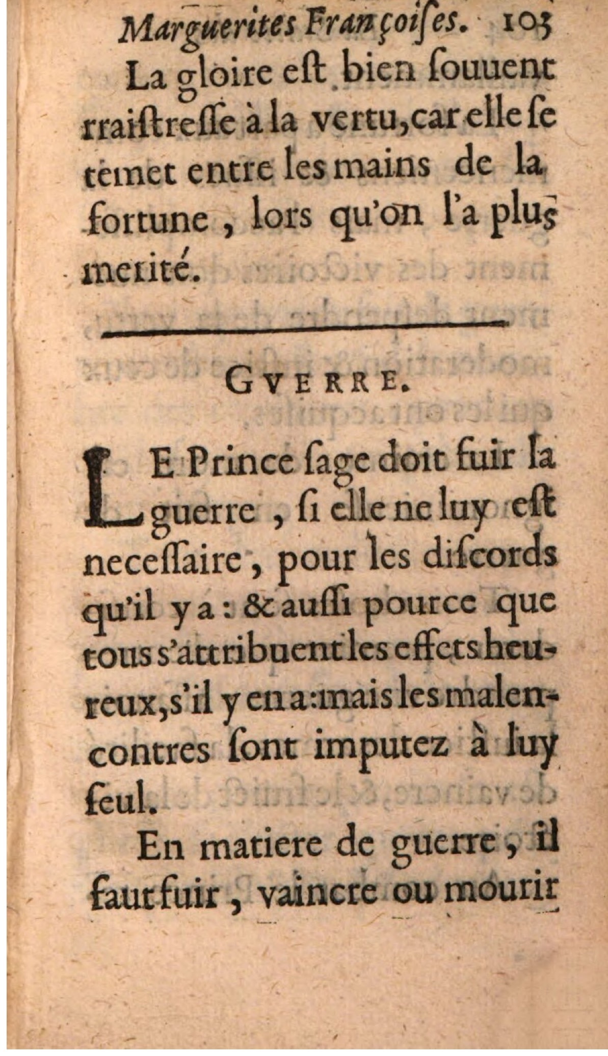 1611 - Théodore Reinsart - La Suitte des marguerites françoises, ou second thresor du bien dire - BSB Munich