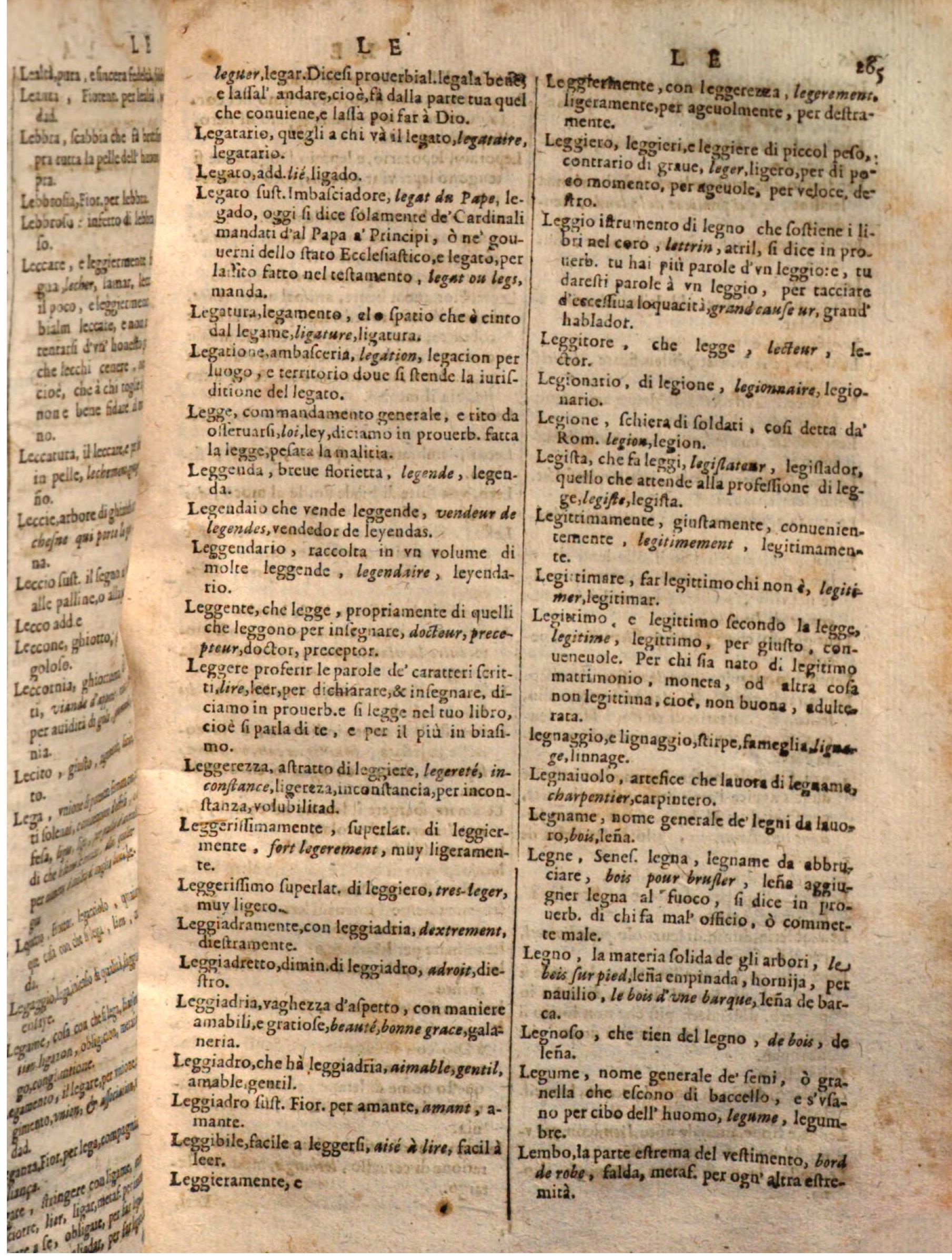 1644 - Jacques Crespin - Trésor des trois langues - Passau 1644 - Jacques Crespin - Trésor des trois langues - Passau