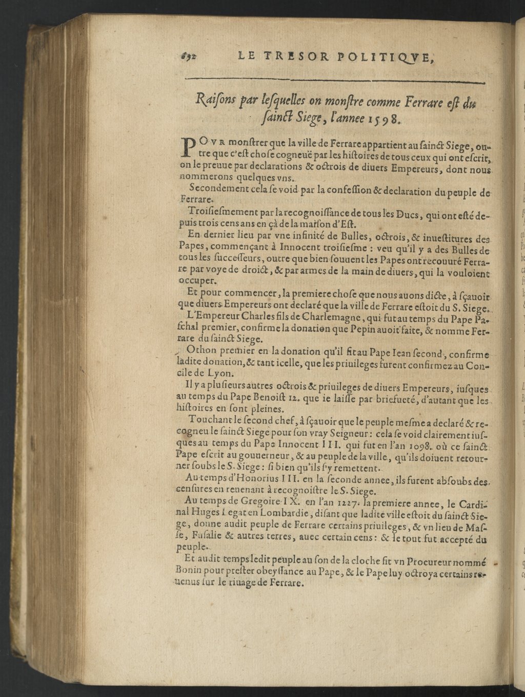 1611 - Pierre Chevalier - Trésor politique - BnF Tolbiac