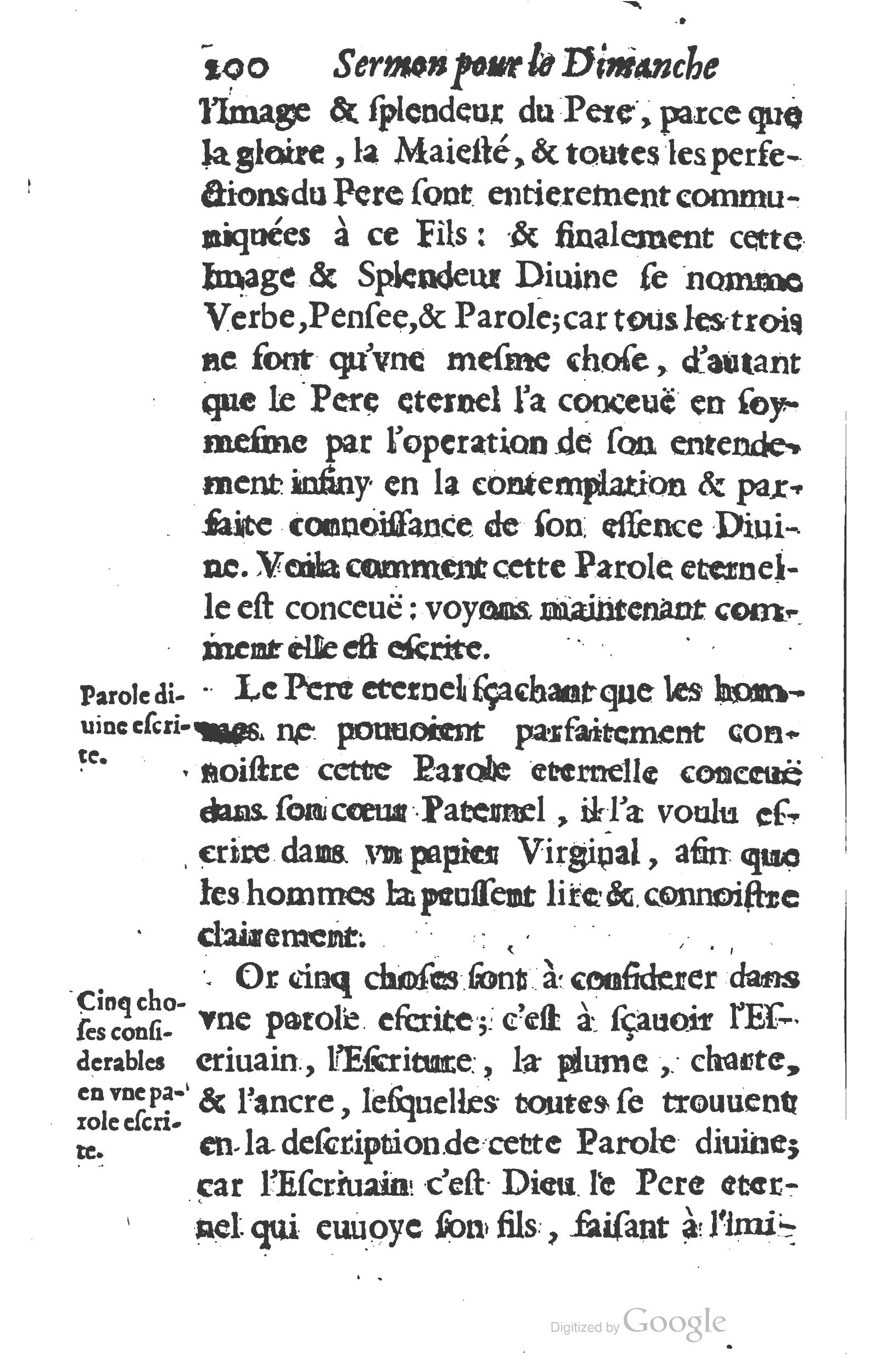 1629 - Manassés de Préaulx - Sermons ou Trésors de la piété chrétienne - BM Lyon