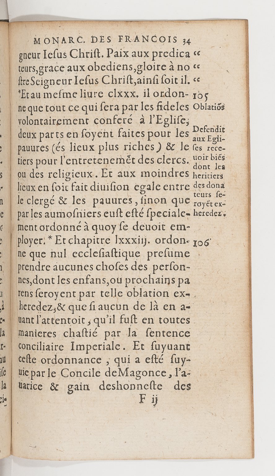 1583 - Galiot Corrozet - Trésor des histoires de France - BnF