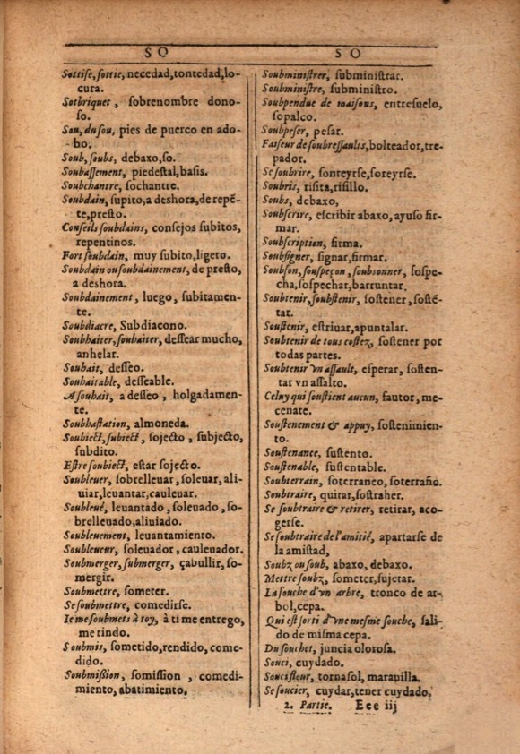 1607 - Marc Orry - Trésor des deux langues espagnole et française (Première et Seconde parties) - ÖNB Wien