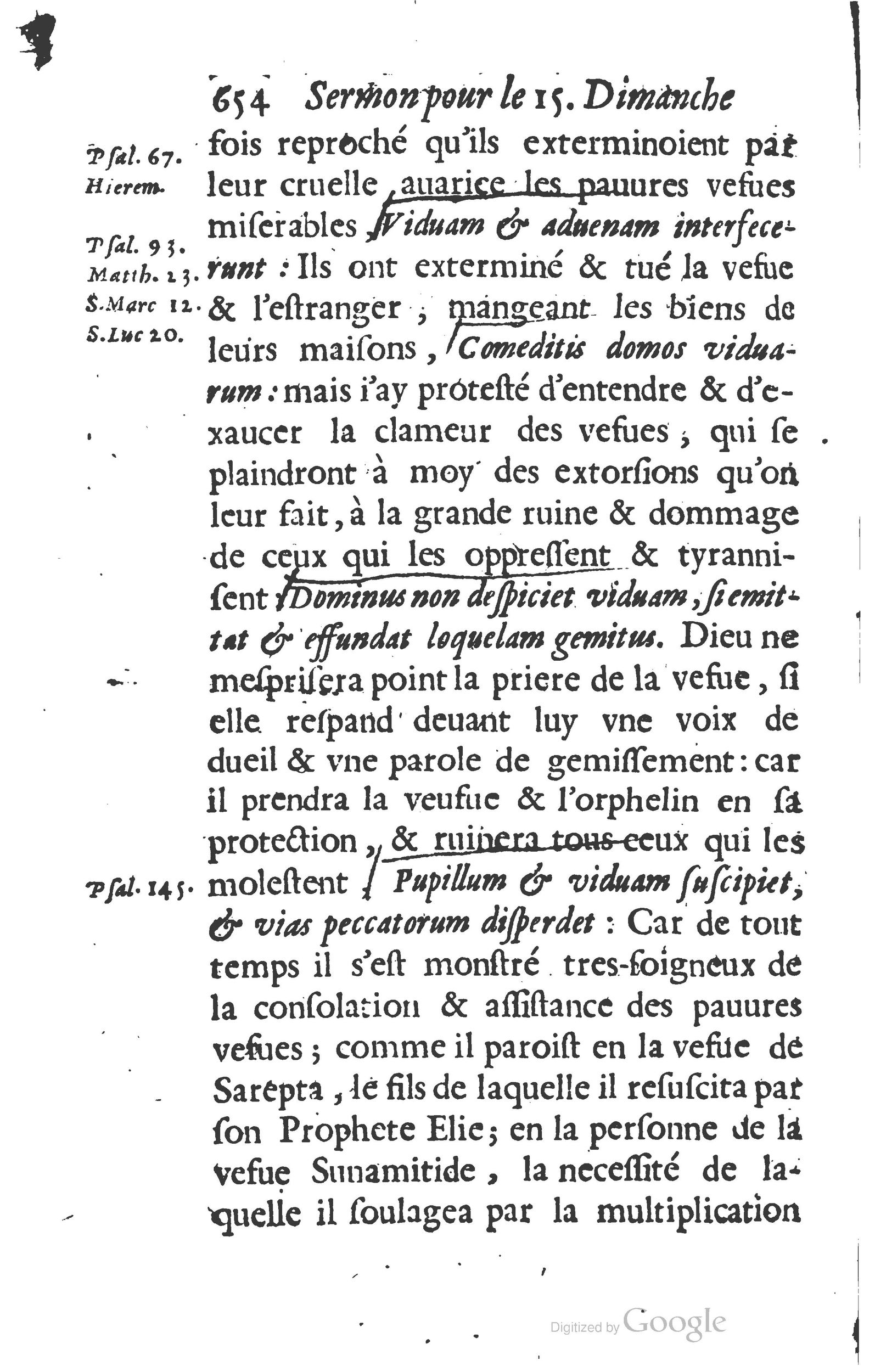 1629 - Manassés de Préaulx - Sermons ou Trésors de la piété chrétienne - BM Lyon