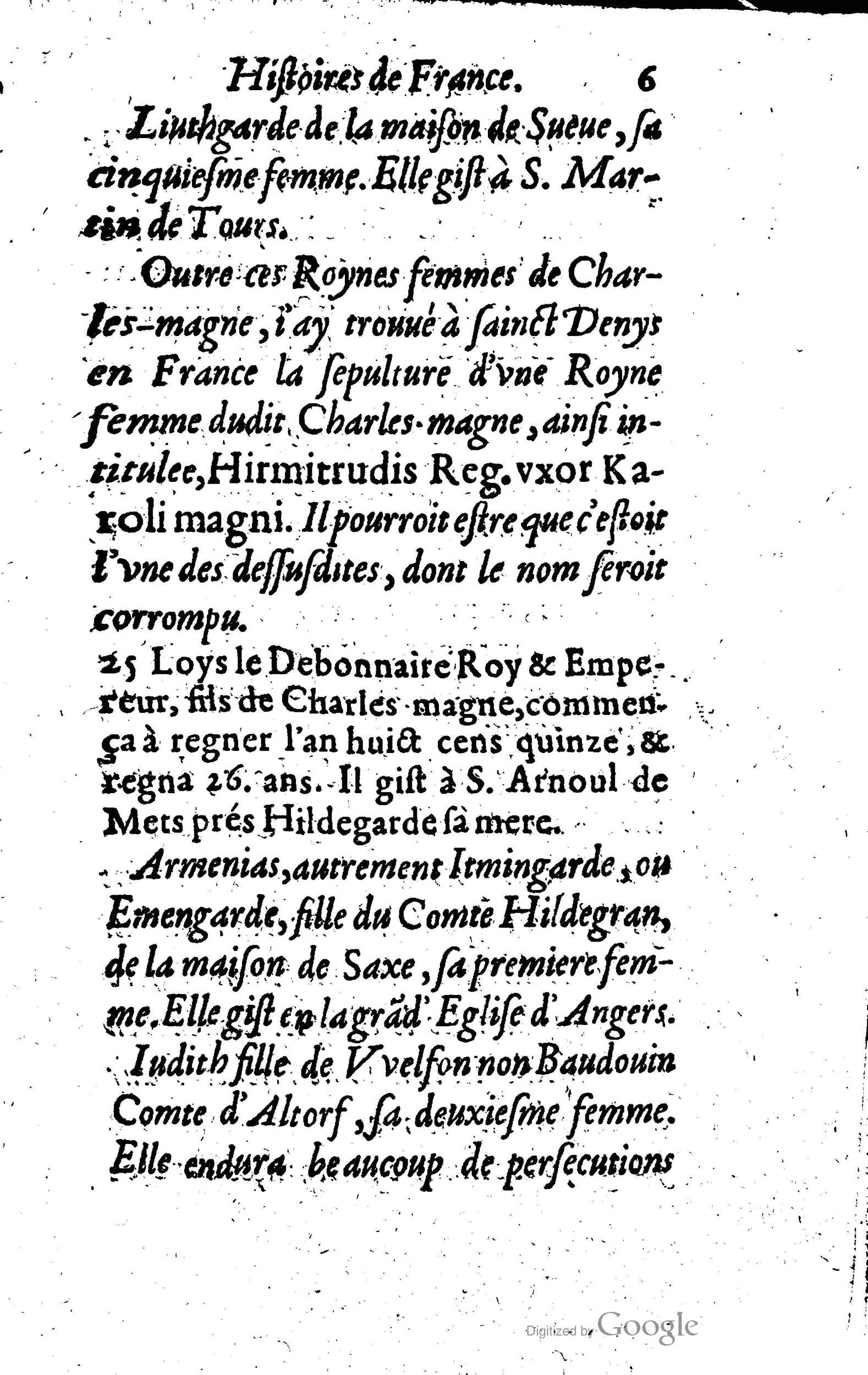 1619 - Jean Corrozet - Trésor des histoires de France - Anvers Musée Plantin-Moretus