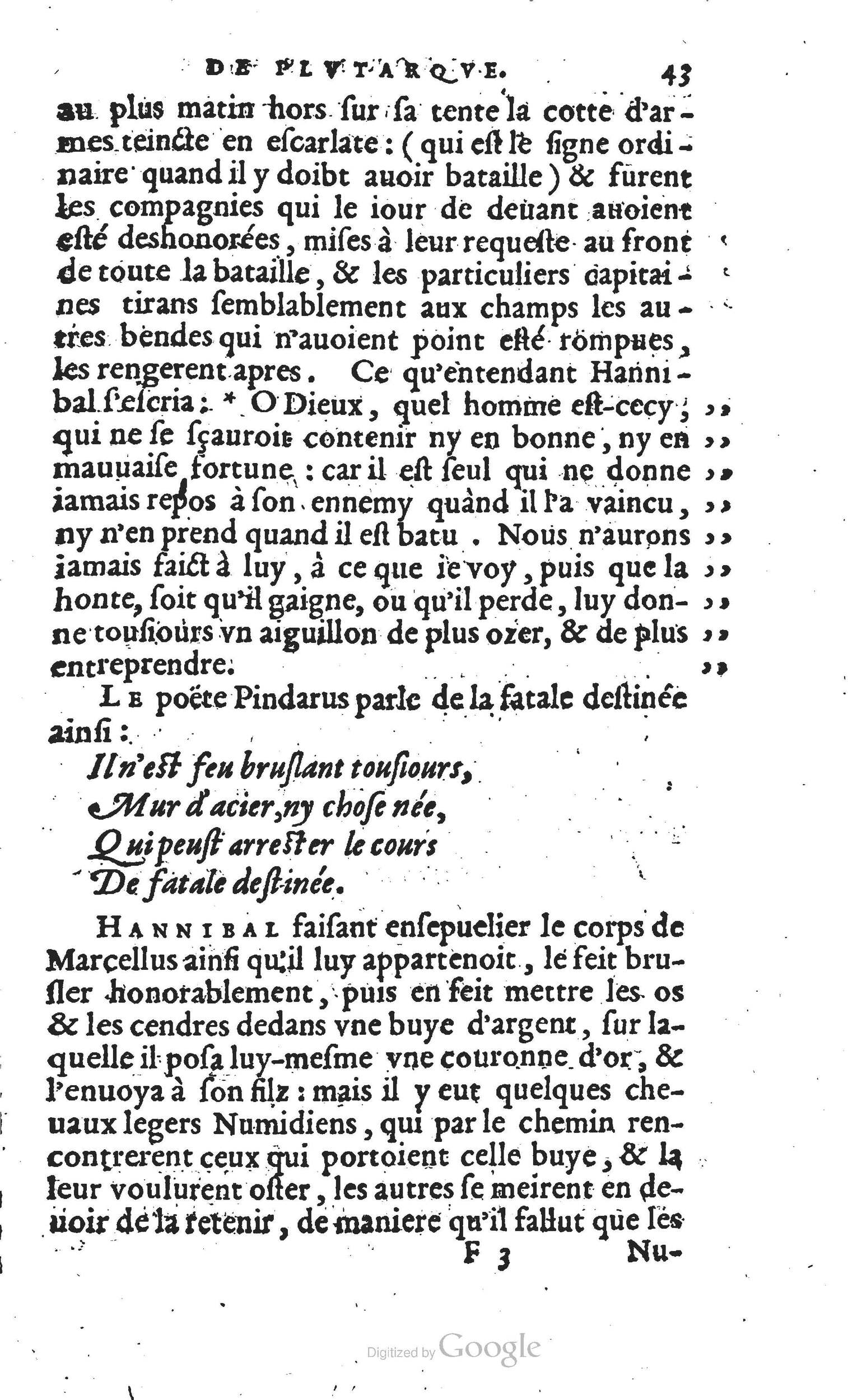 1567 - Willem Silvius - Trésor des vies de Plutarque - Anvers Musée Plantin-Moretus