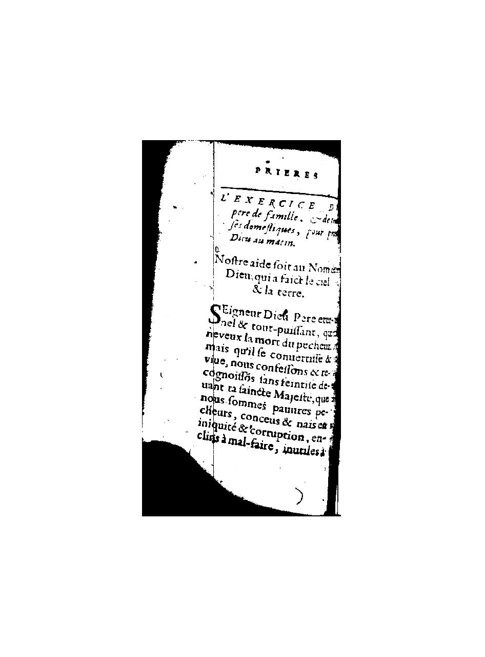 1596 - Guillaume Auvray - Trésor des prières, oraisons et instructions chrétiennes - BnF