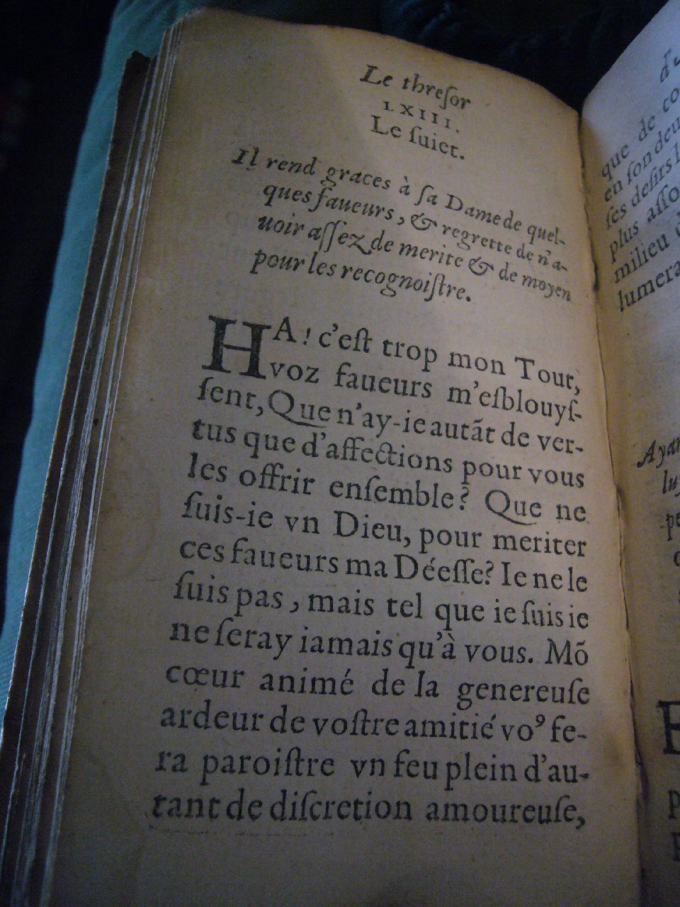 1597 - Matthieu Guillemot - Trésor d’amour - BnF Arsenal