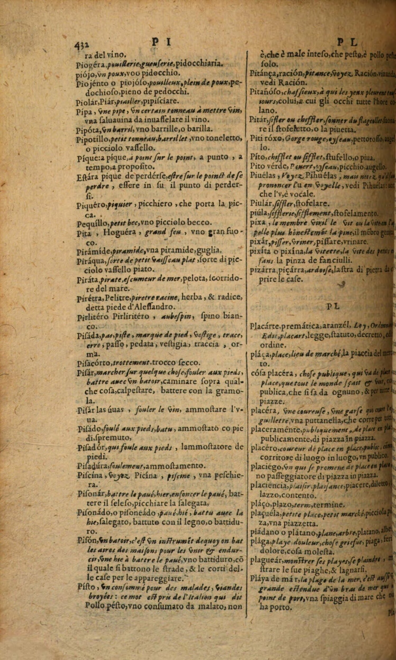 1617 Samuel Crespin - Trésor des trois langues française, italienne et espagnole - Berlin_Page_432.jpg
