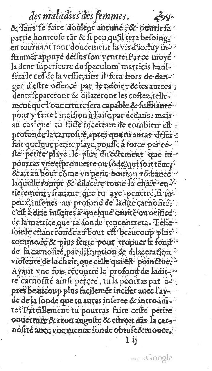 1585 - Jacques du Puis - Trésor des remèdes secrets pour les maladies des femmes - BnF