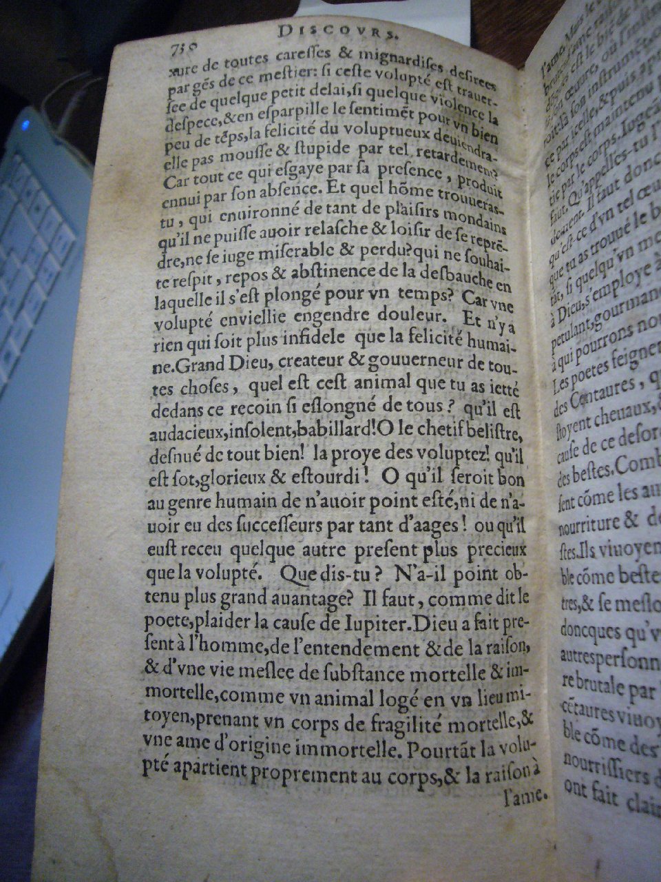 1604 - Jean Houzé - Œuvres morales et mêlées de Sénèque, Trésor de philosophie morale - T. 2 - BnF