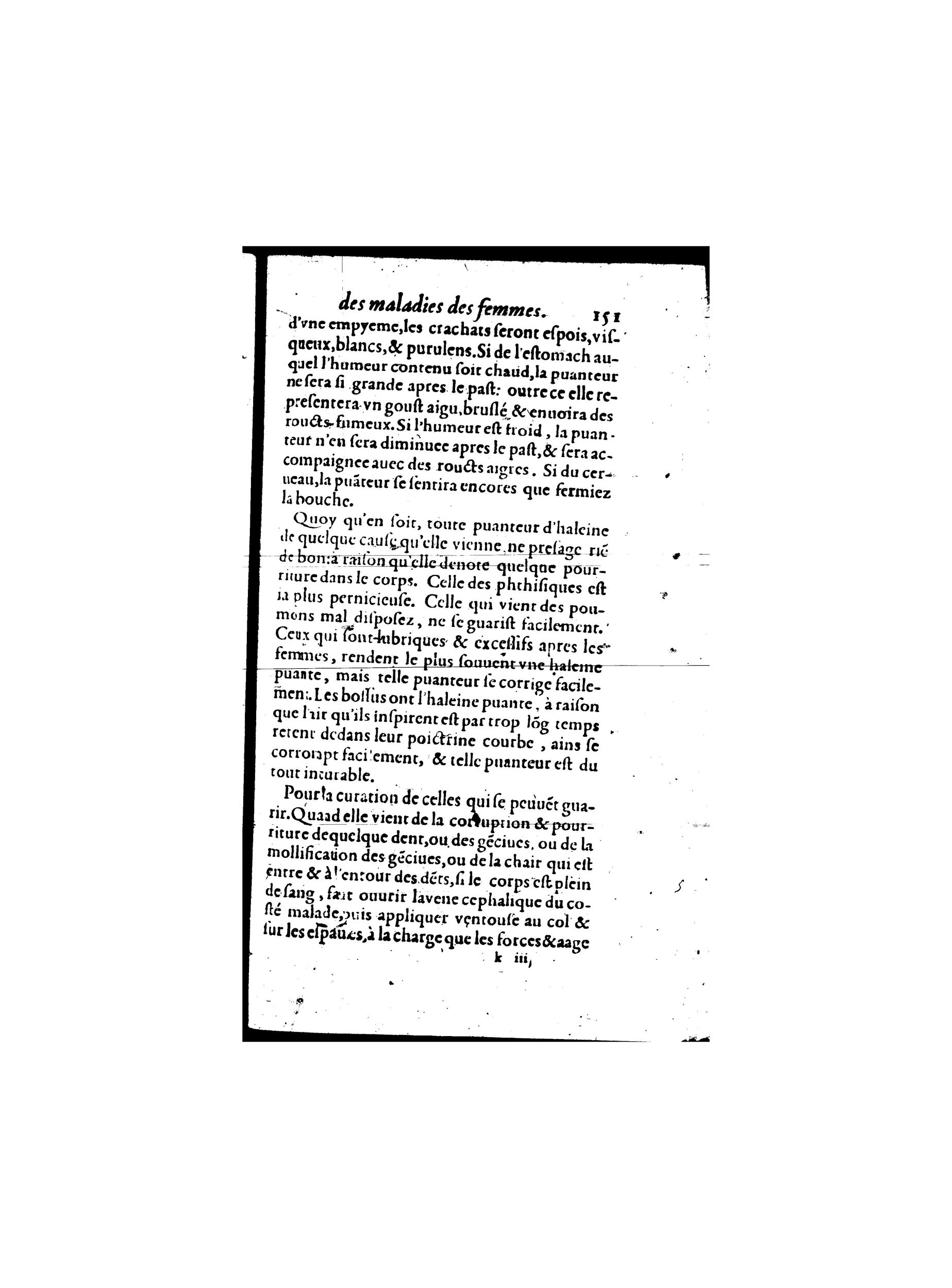 1587 - Jacques du Puis - Trésor des remèdes secrets pour les maladies des femmes - BnF