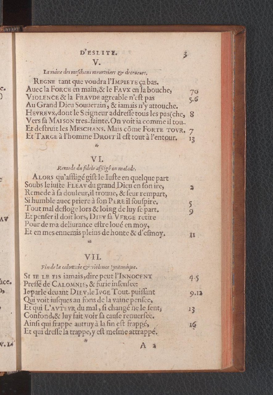 1577 - Jean de Laon - Trésor des 150 psaumes de David - Genève