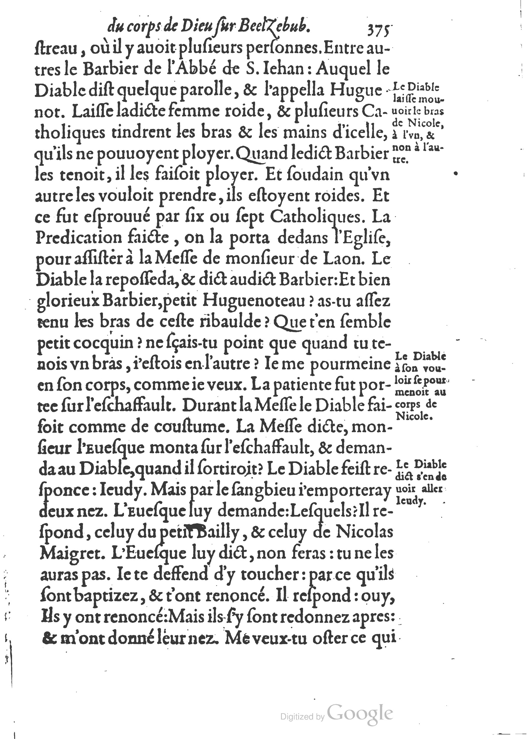 1578 - Nicolas Chesneau - Trésor et entière histoire de la triomphante victoire du corps de Dieu sur l’esprit malin - British Library 1578 - Nicolas Chesneau - Trésor et entière histoire de la triomphante victoire du corps de Dieu sur l’esprit malin - British Library