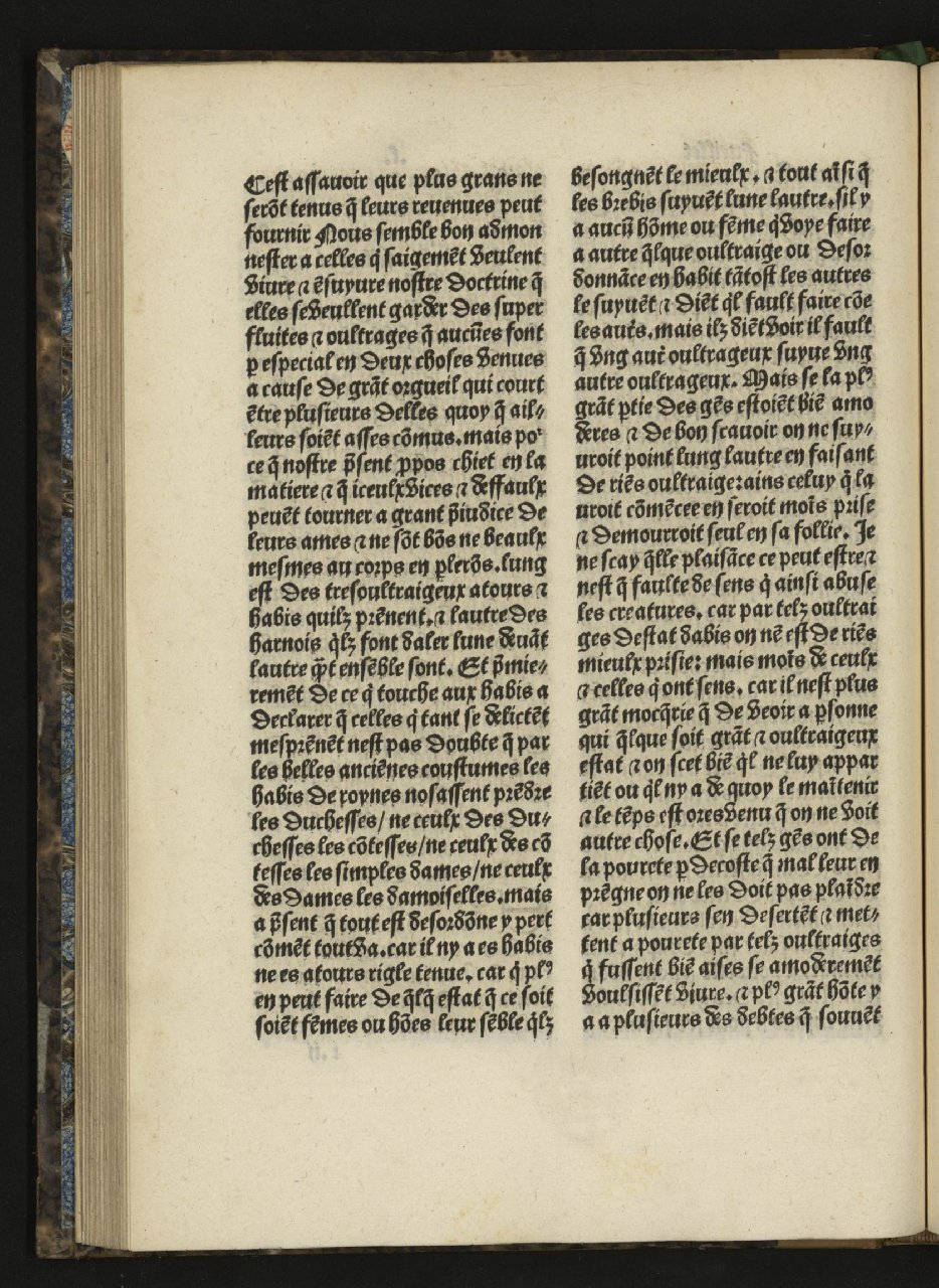 1497c. - Antoine Vérard - Trésor de la cité des  dames - Bibliothèque Mazarine