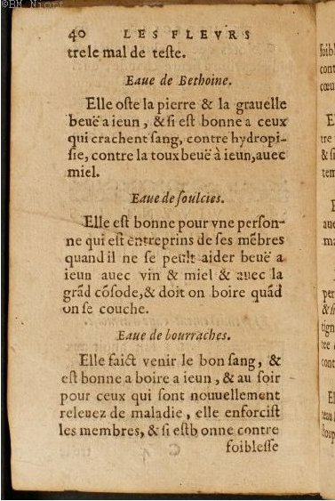 1586 - Benoît Rigaud - Trésor des fleurs et secrets de médecine - Université Paris Cité